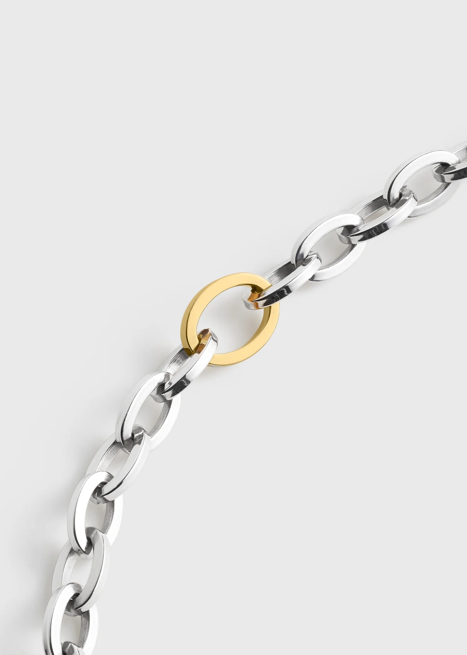 Bi-color chain silver/gold - Image 4