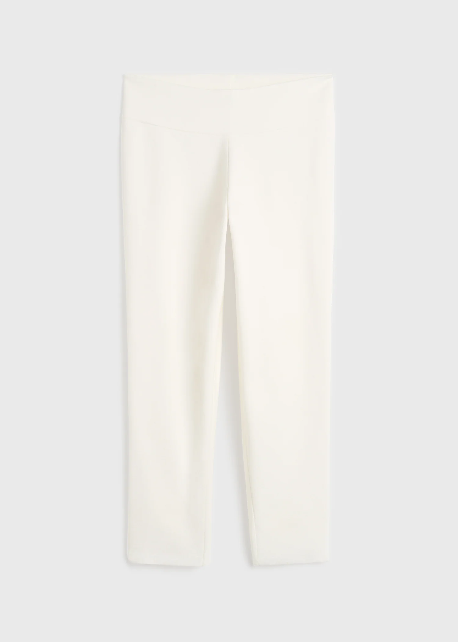 Capri knit leggings off-white - Image 5