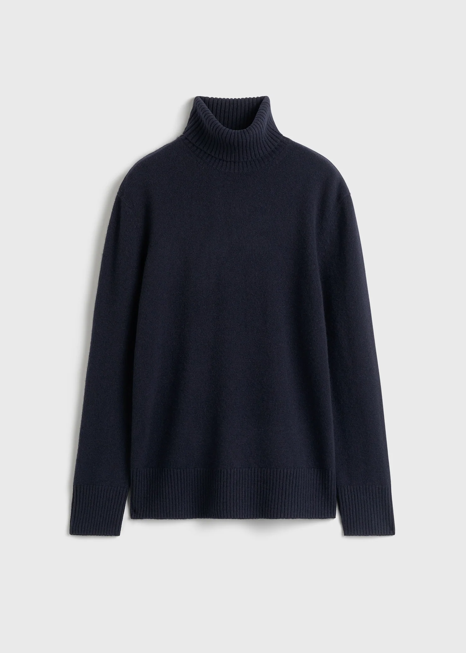 Cashmere turtleneck navy - Image 5