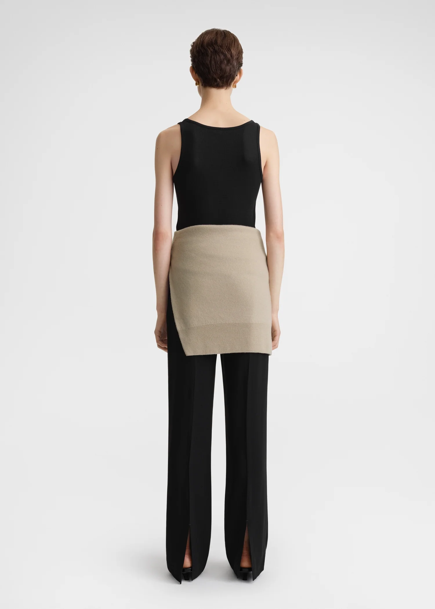 Classic rib tank black - Image 3