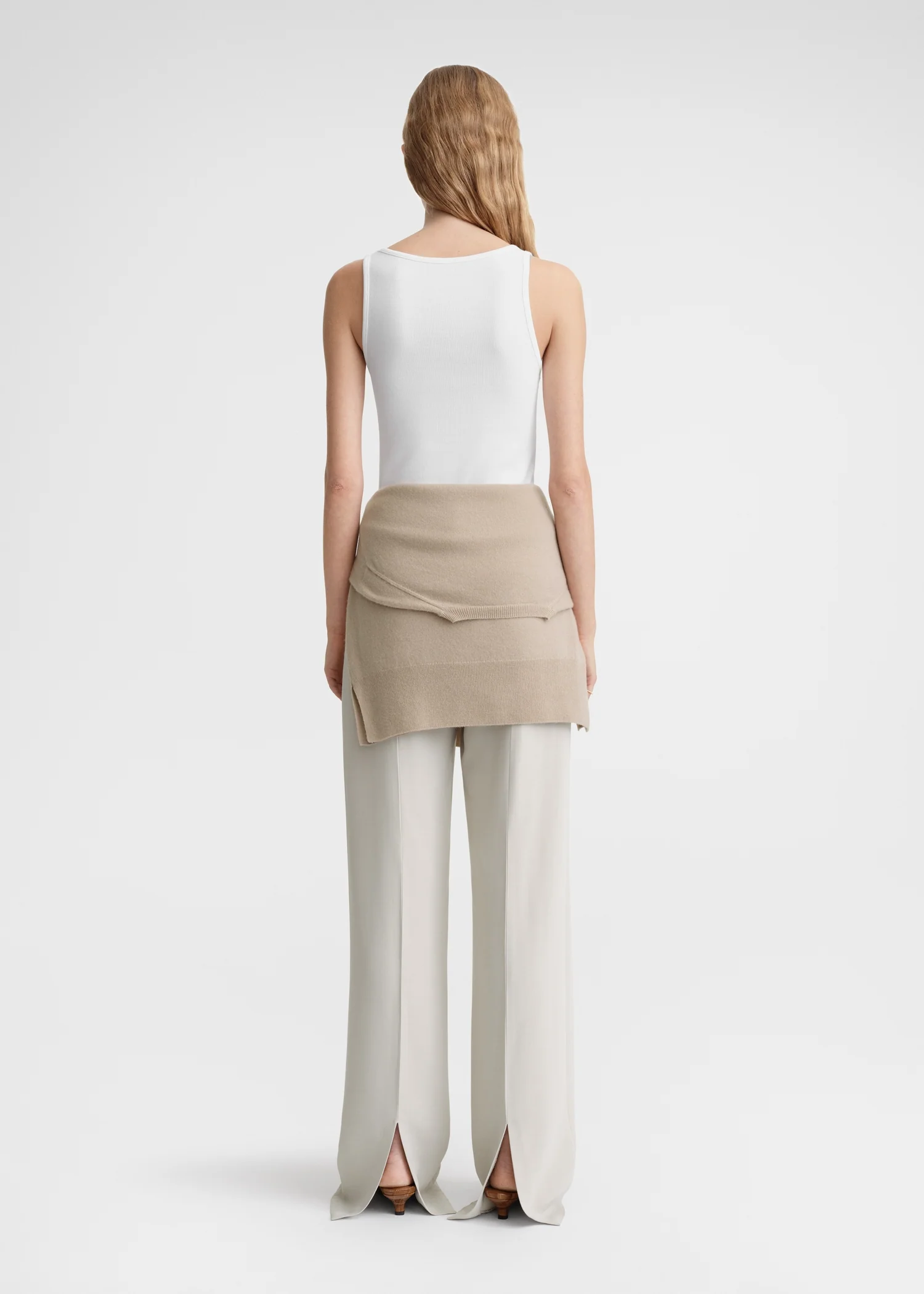 Classic rib tank white - Image 3