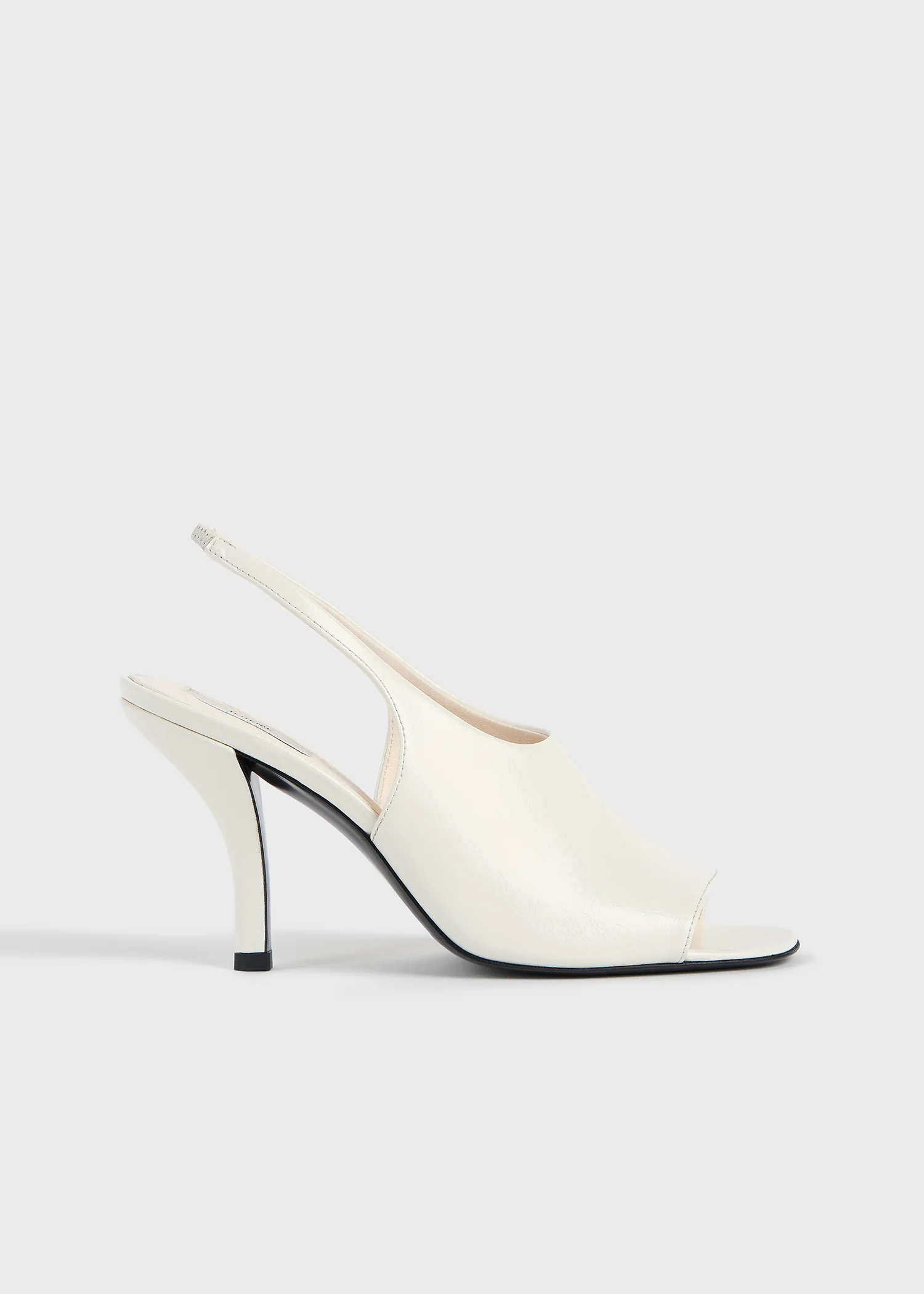 Contour naplack slingbacks off-white - Image 8