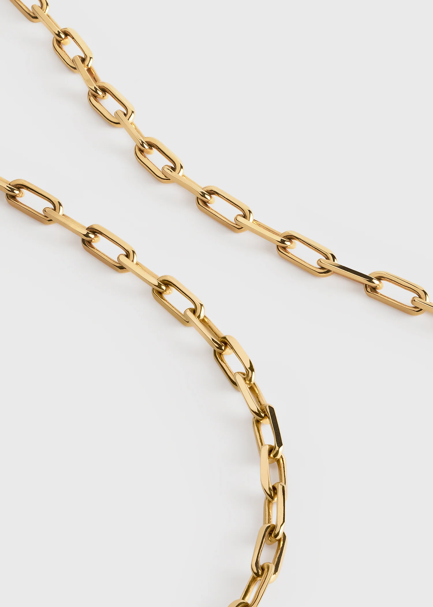 Crew-neck chain 18kt gold - Image 4