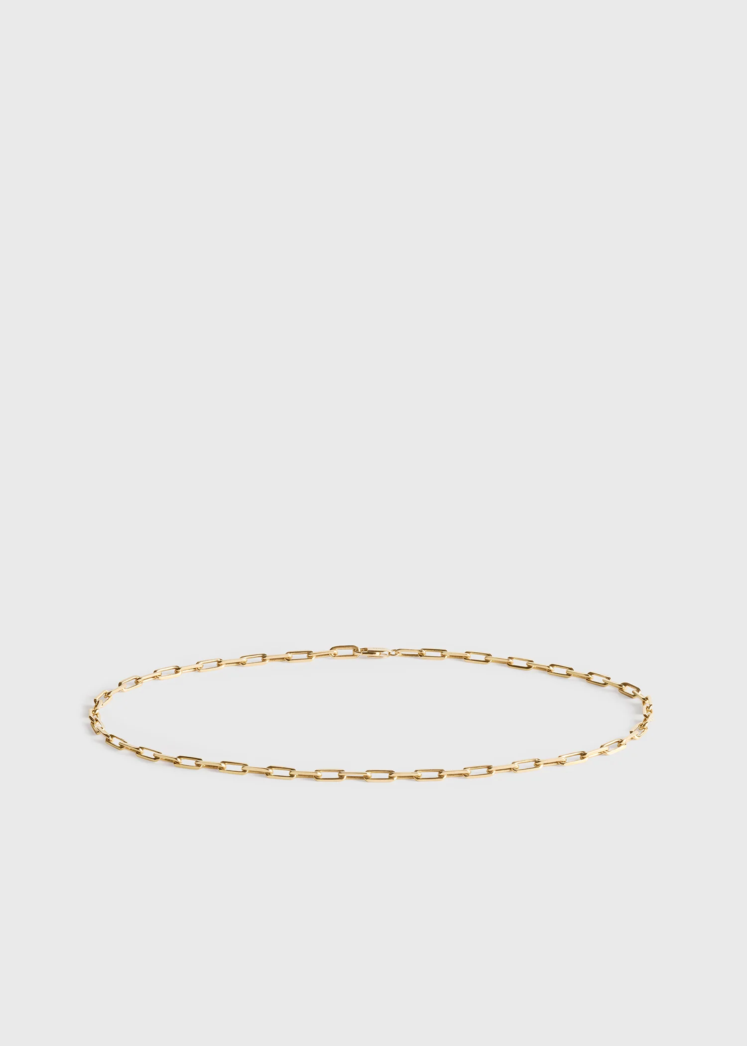 Crew-neck chain 18kt gold - Image 5