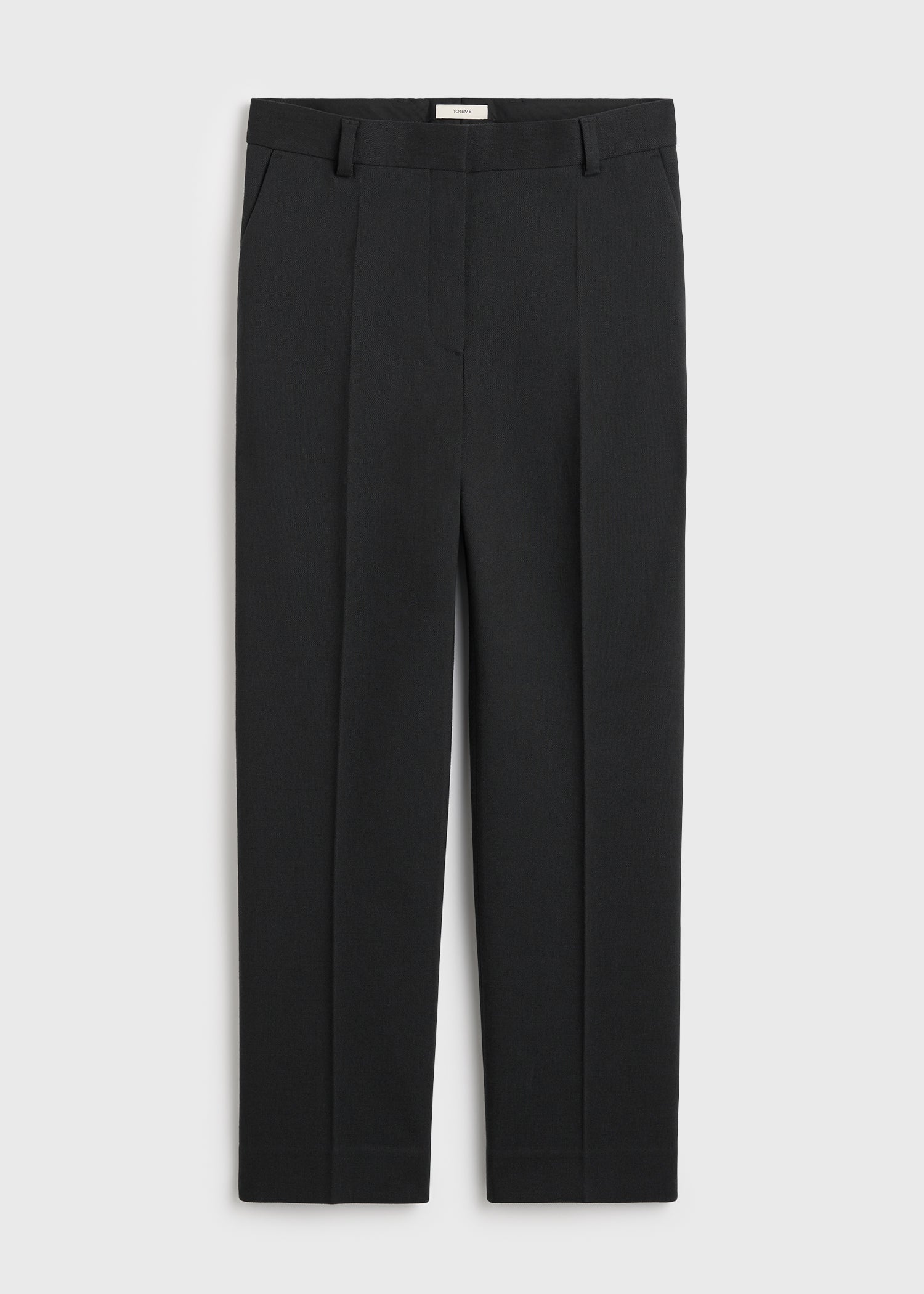 Cropped suit trousers washed black - Image 5
