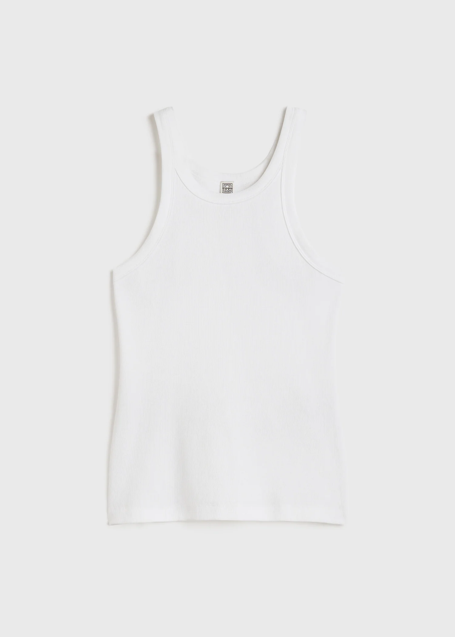 Curved rib tank white - Image 6