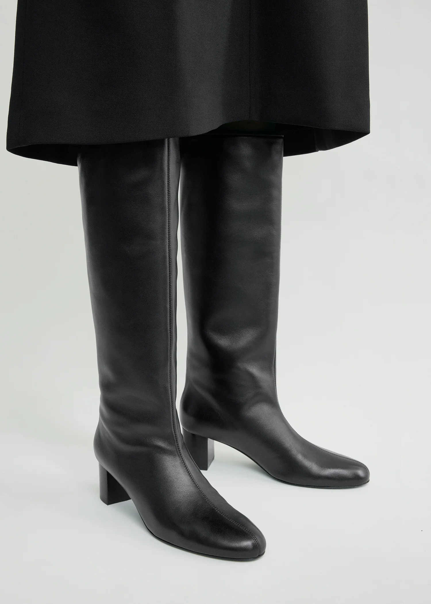 Downtown nappa knee-high boots black - Image 3