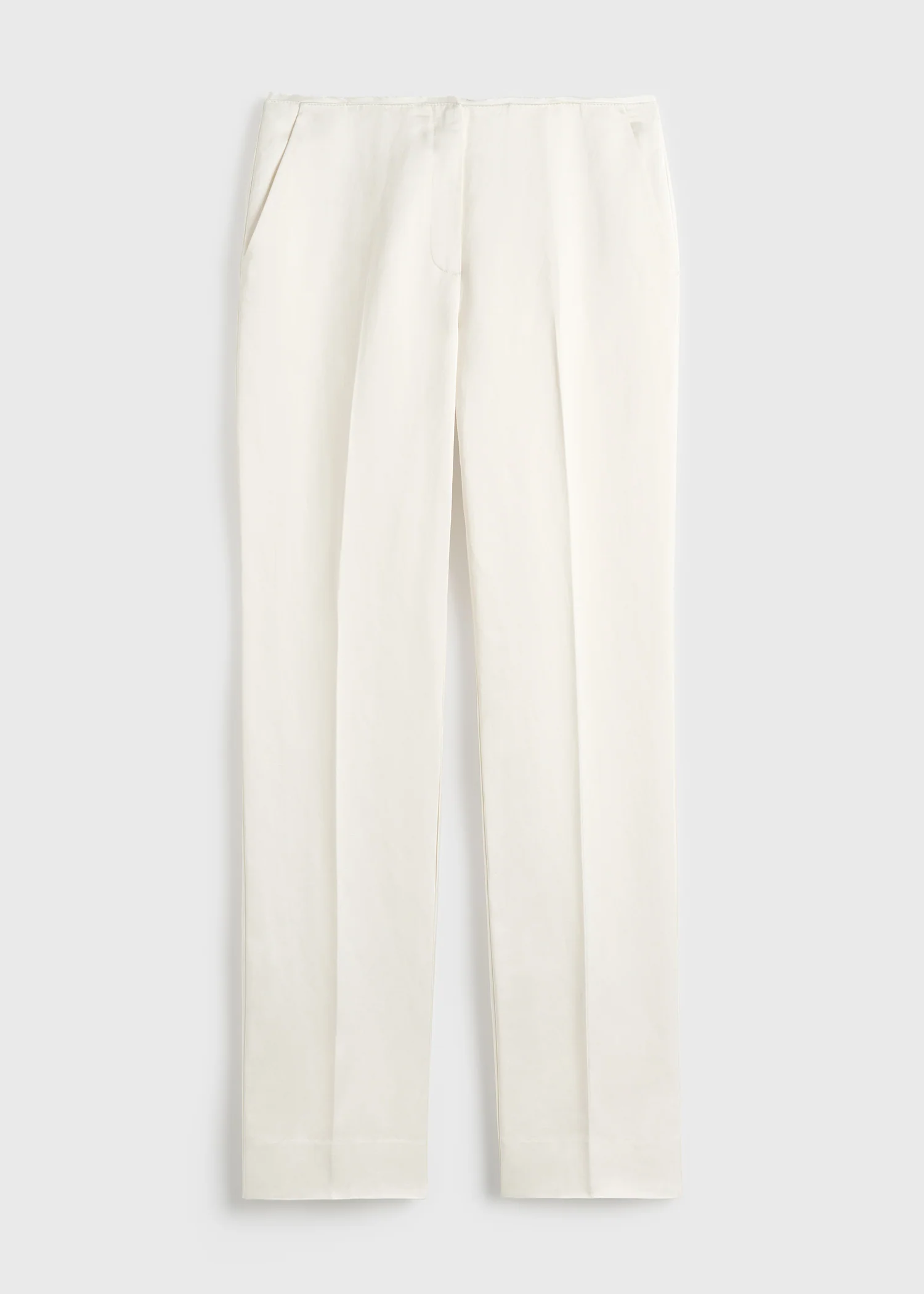 Easy raw edge trousers white - Image 5