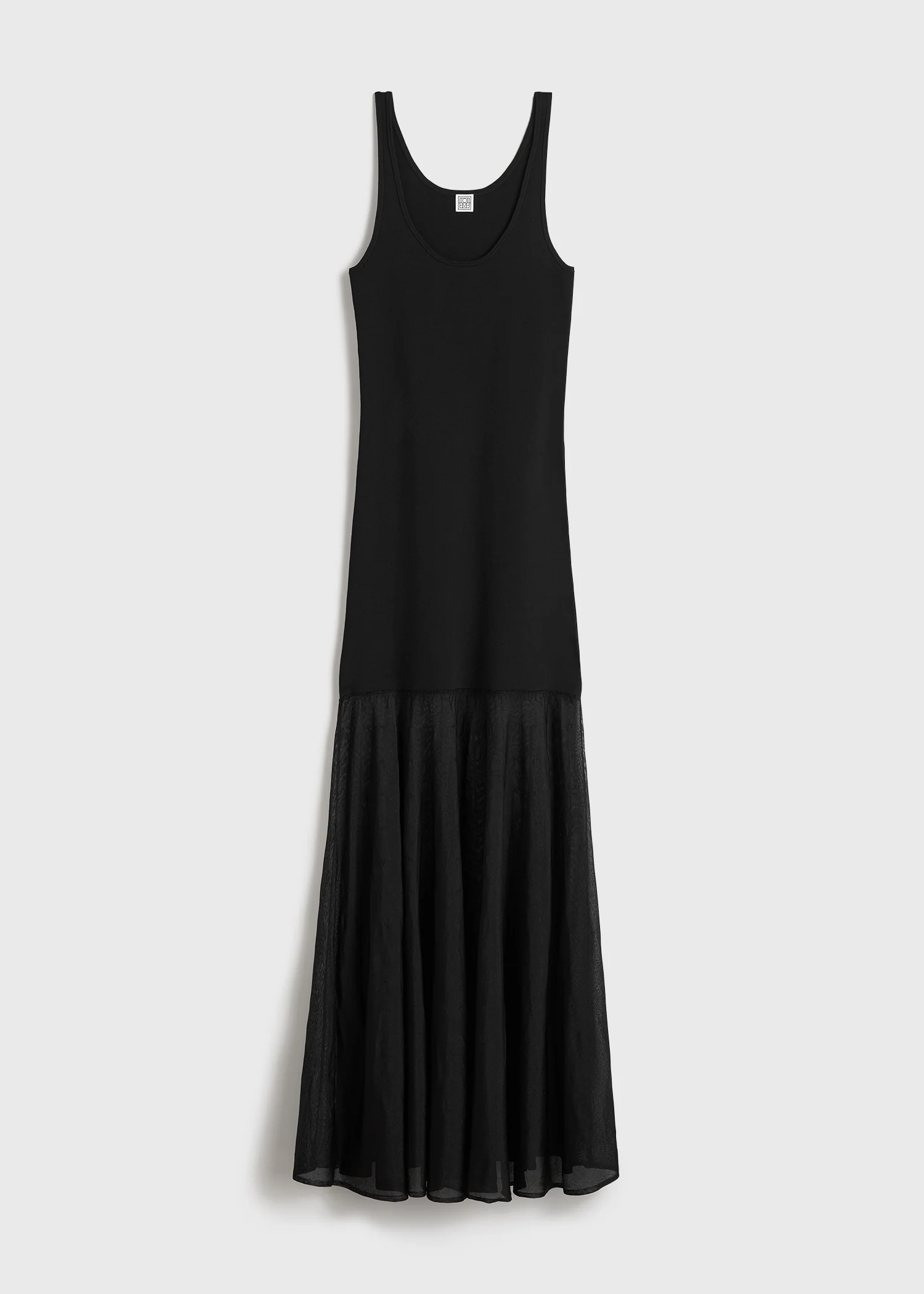 Evening tank dress black - Image 6