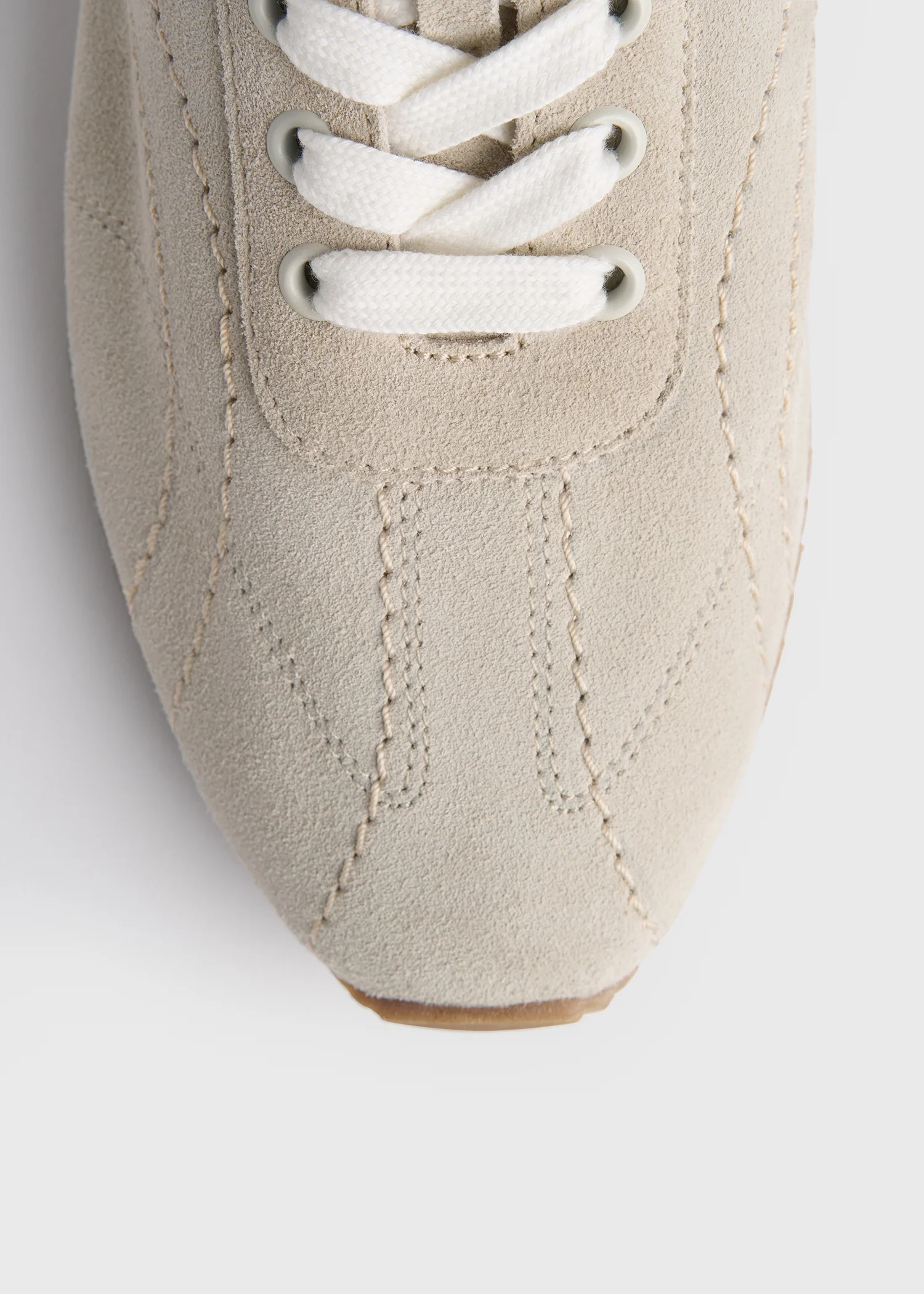 Flex suede sneakers stone - Image 7