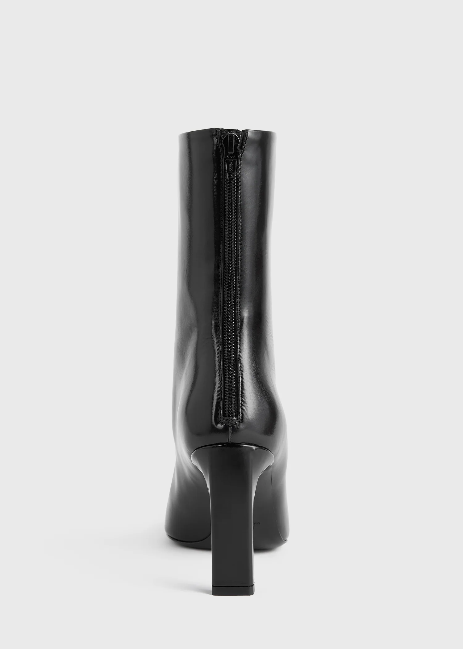 Bar glossy leather boots black - Image 4