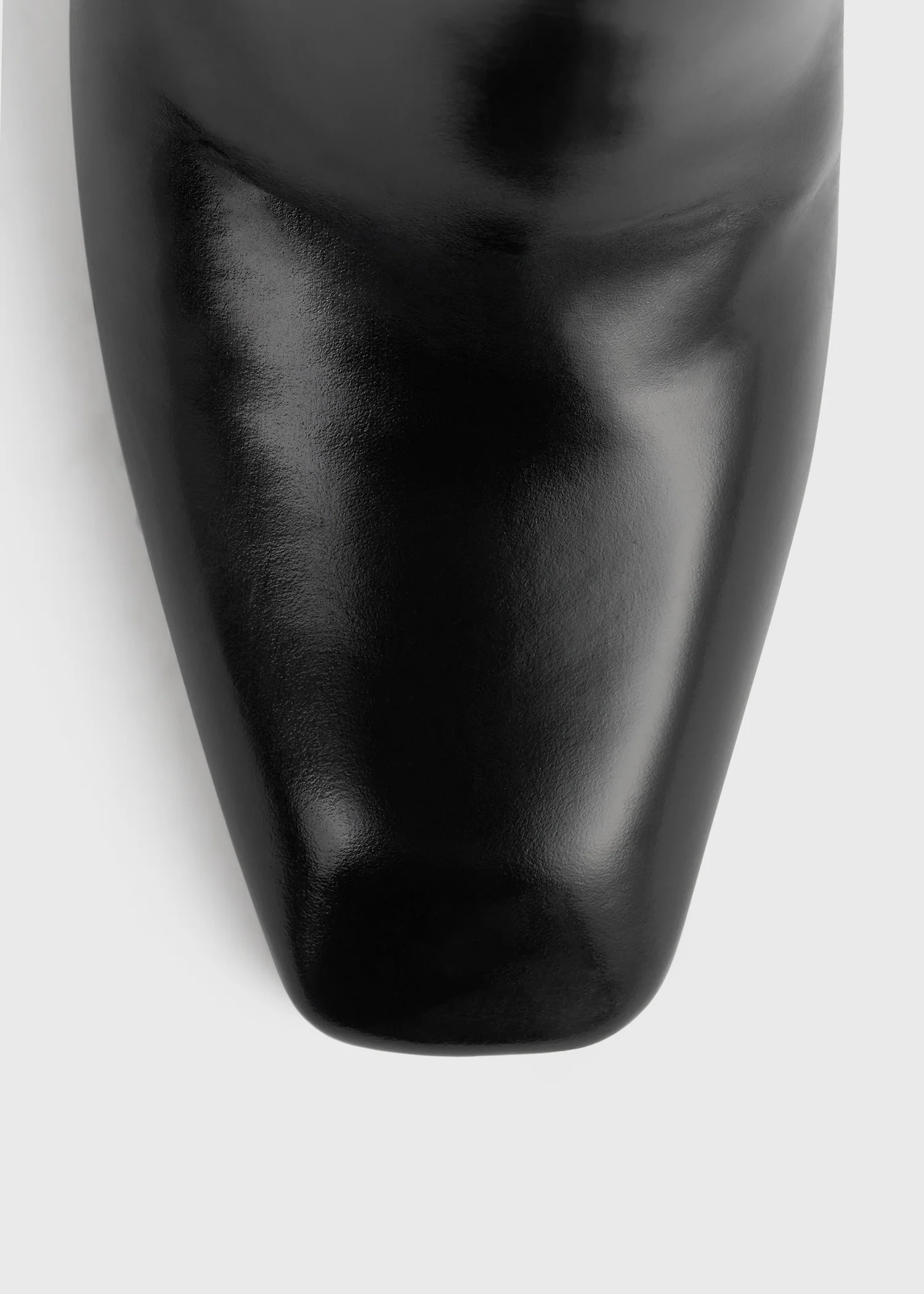 Bar glossy leather boots black - Image 6