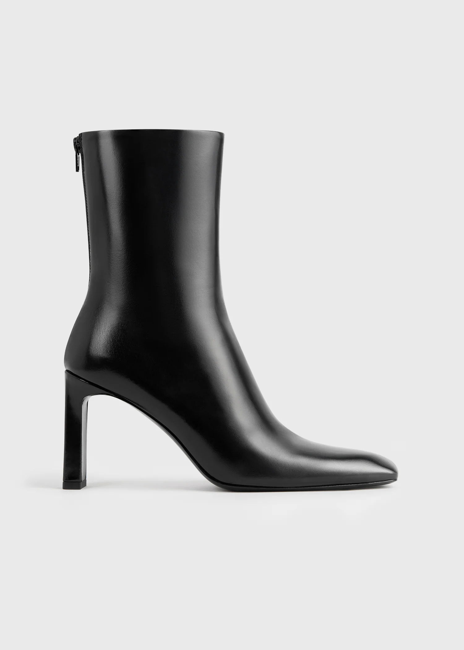 Bar glossy leather boots black - Image 8
