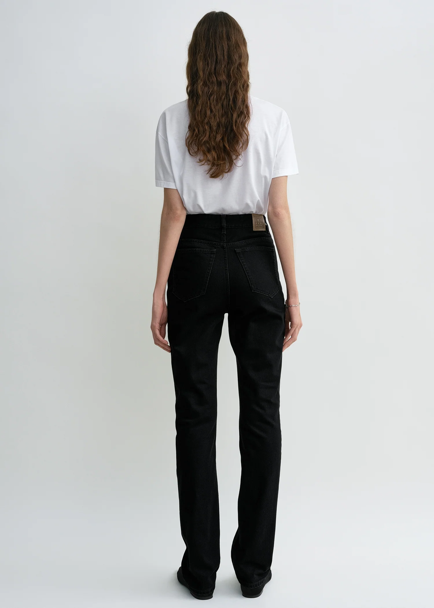 High slim denim black - Image 3