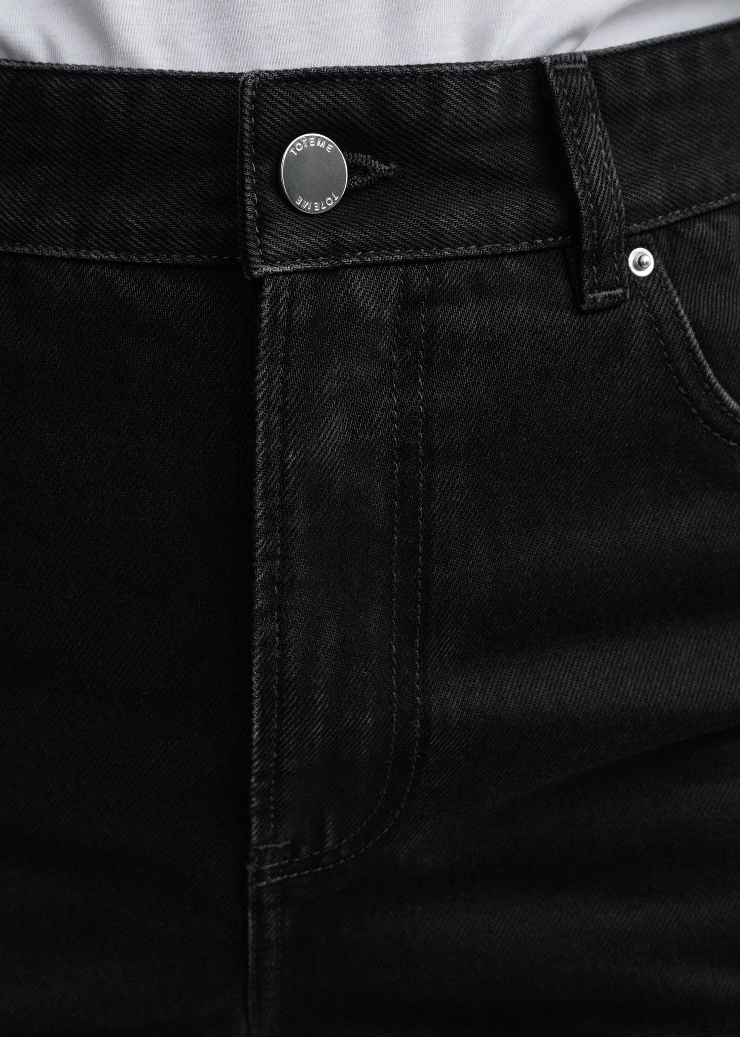High slim denim black - Image 4