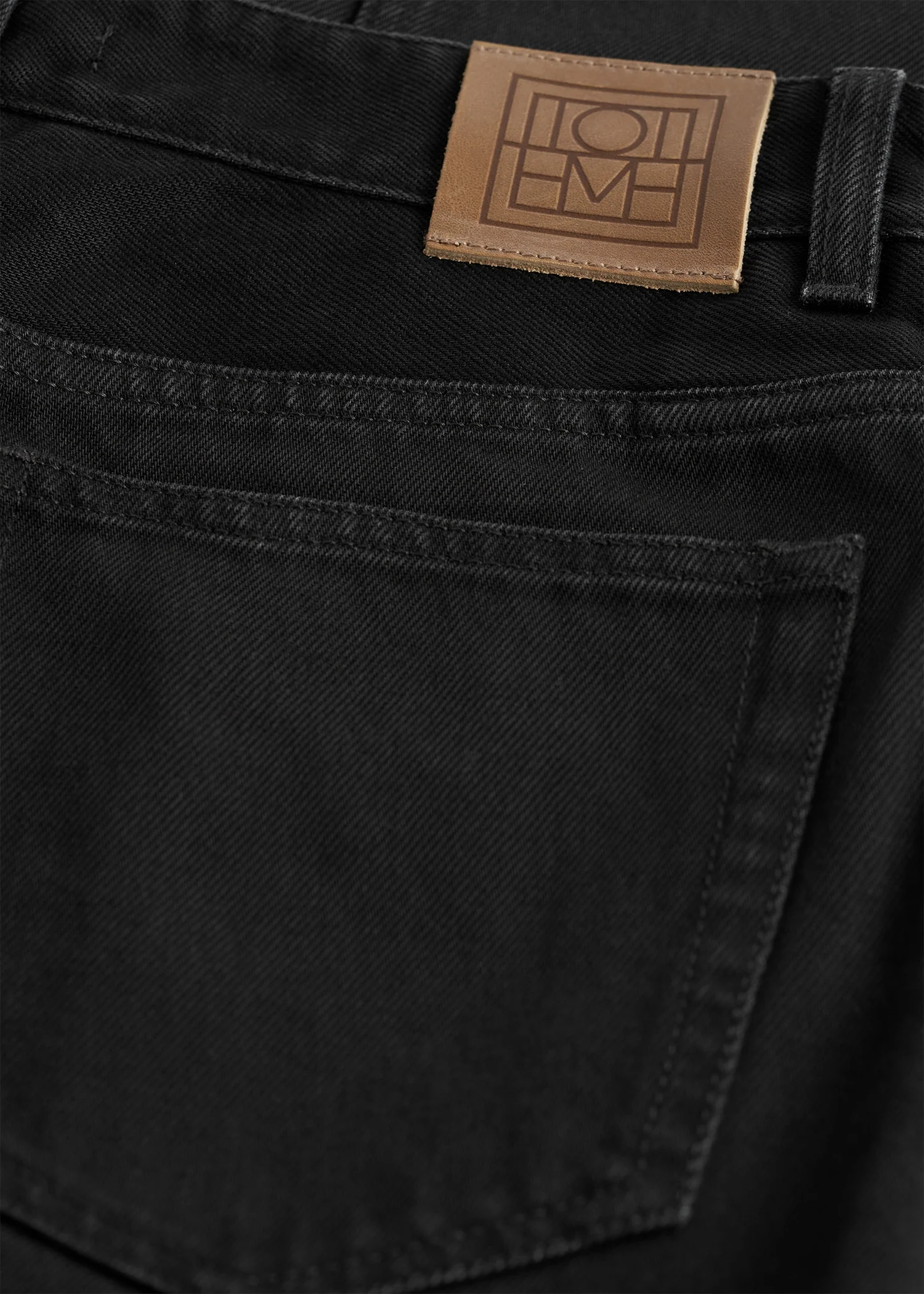 High slim denim black - Image 5
