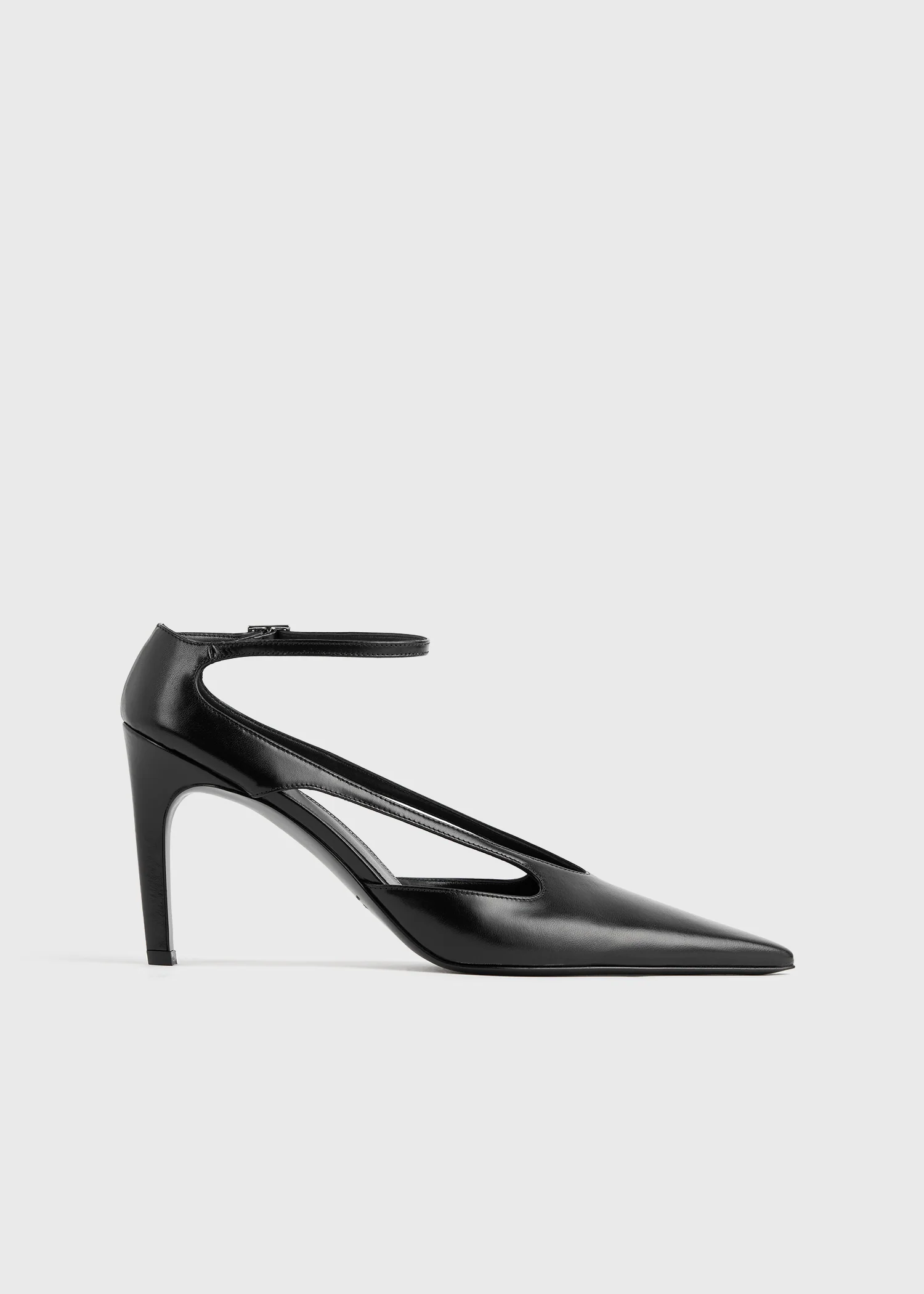 Leather stiletto pumps black - Image 8
