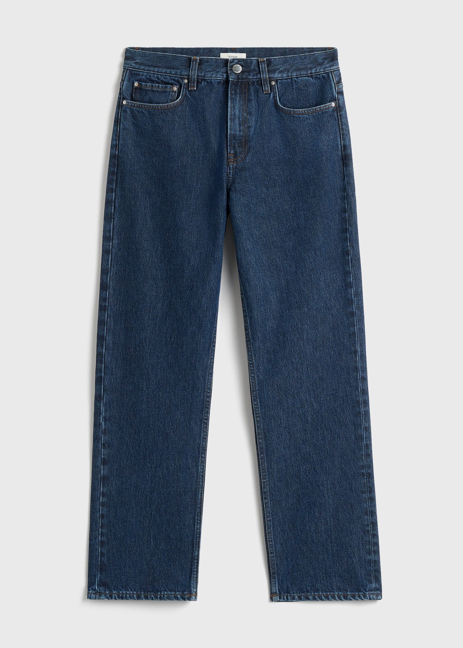 Low straight denim indigo - Image 6