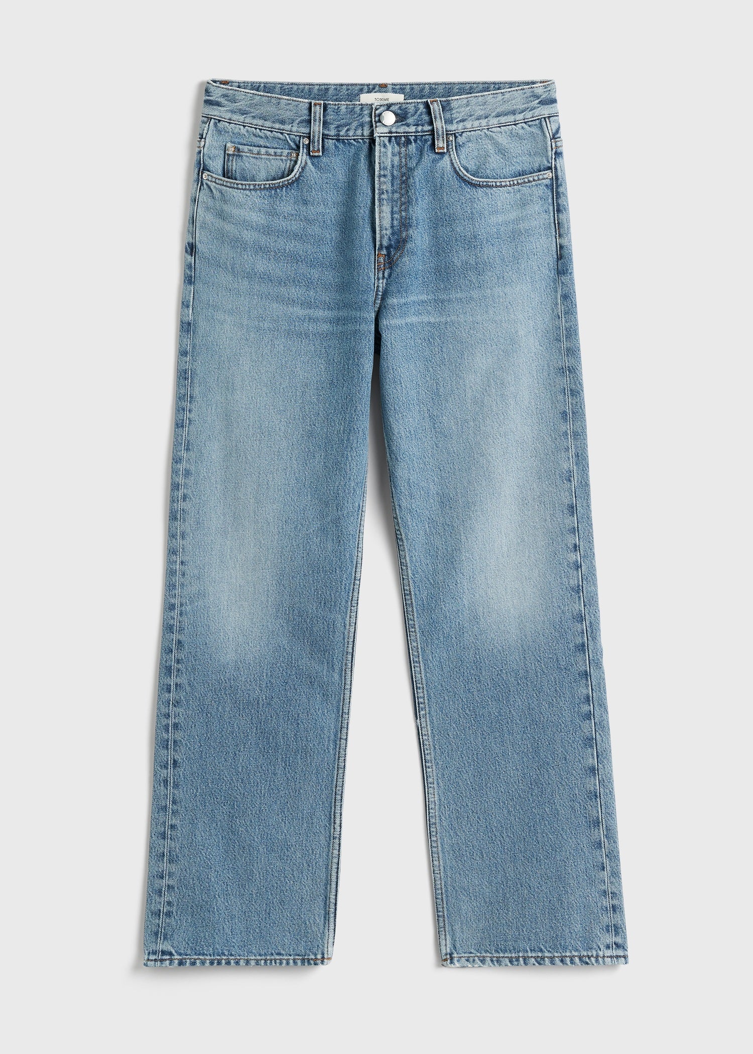 Low straight denim true vintage blue - Image 6