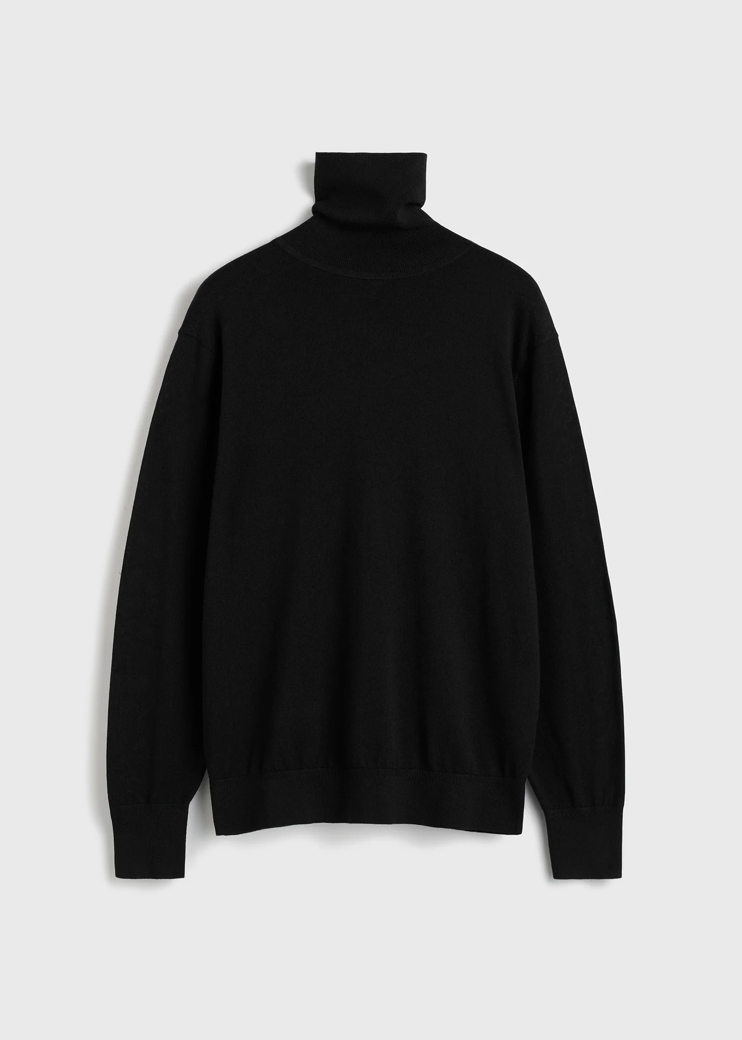 Merino turtleneck black - Image 5