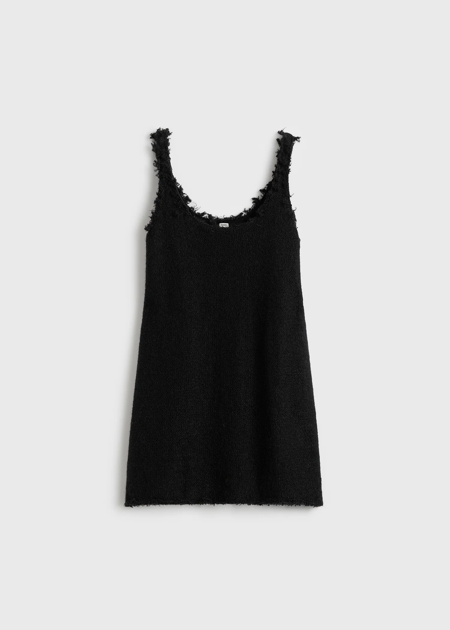 Mohair knit tank black - Image 6