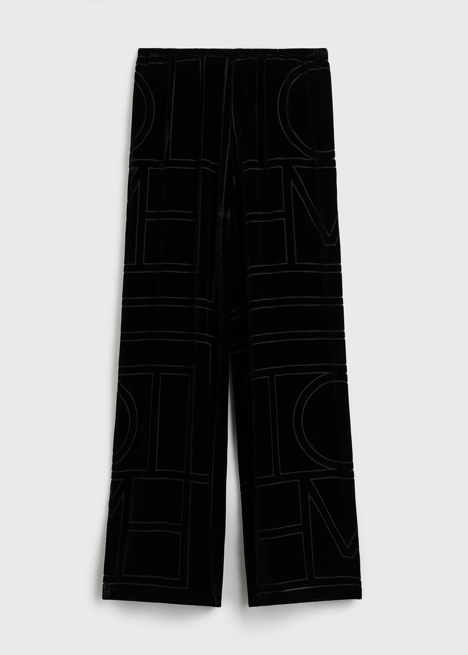 Monogram devoré pj bottoms black - Image 5