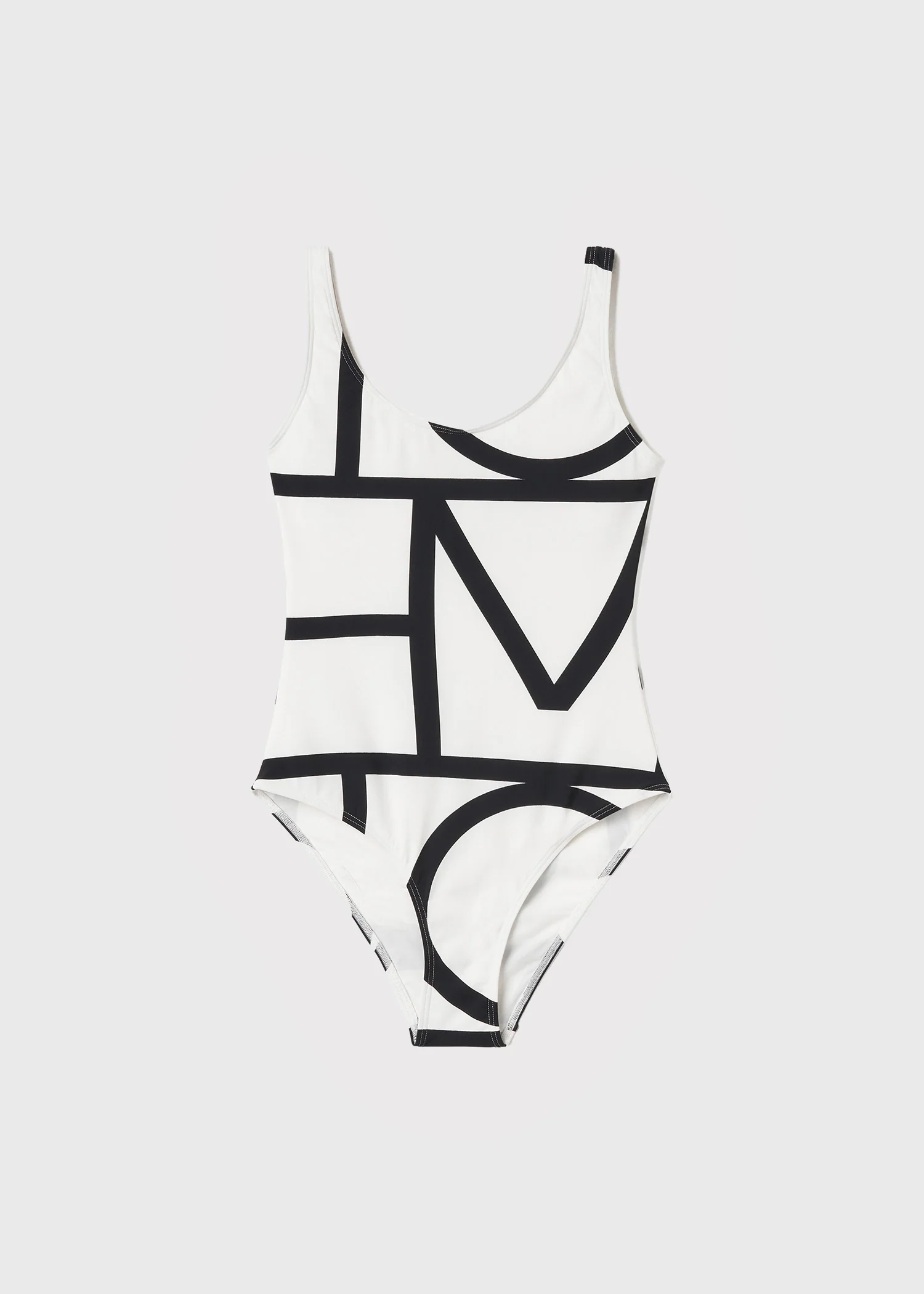 Monogram swimsuit tofu - Image 5