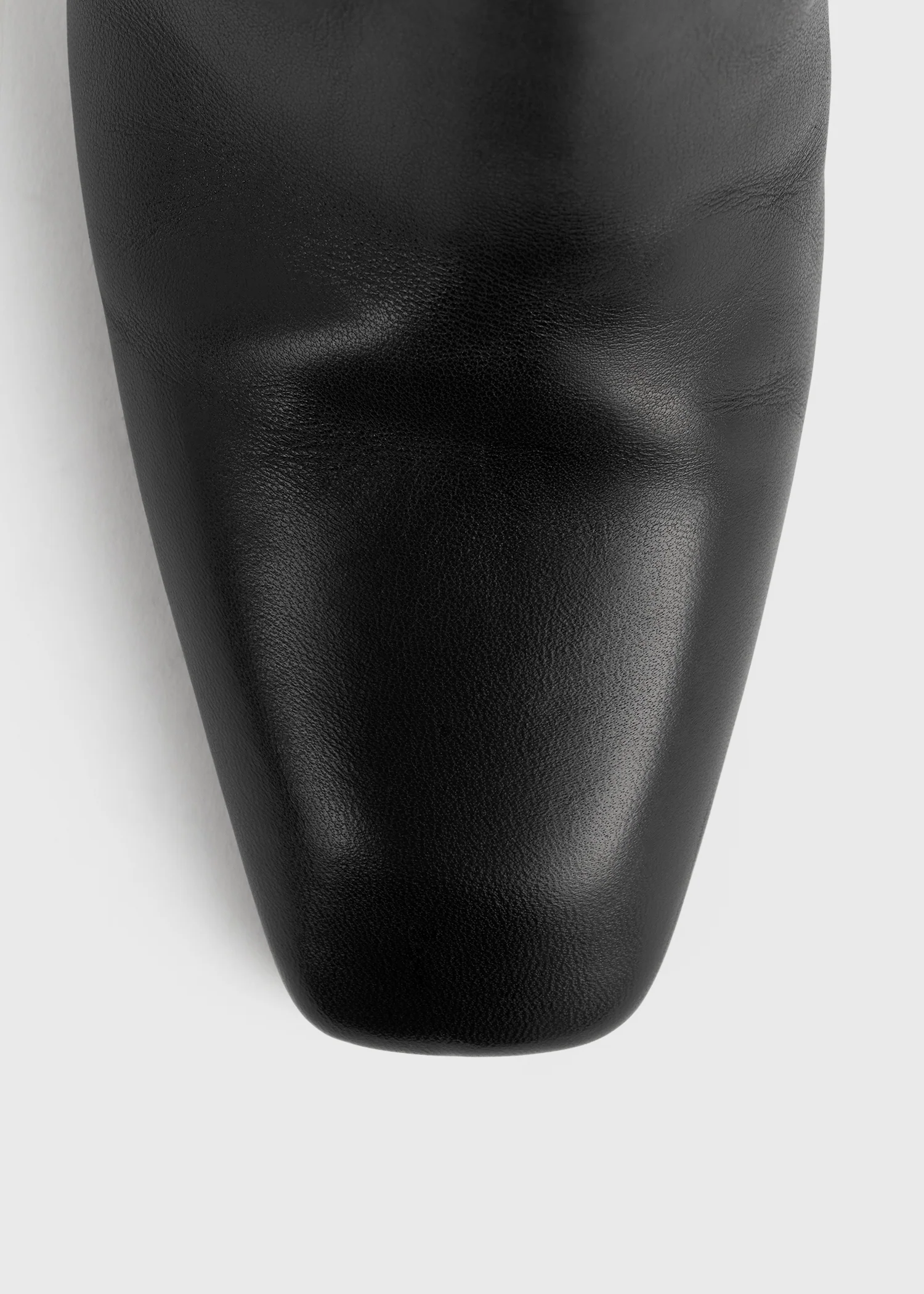 Nappa over-the-knee boots black - Image 6