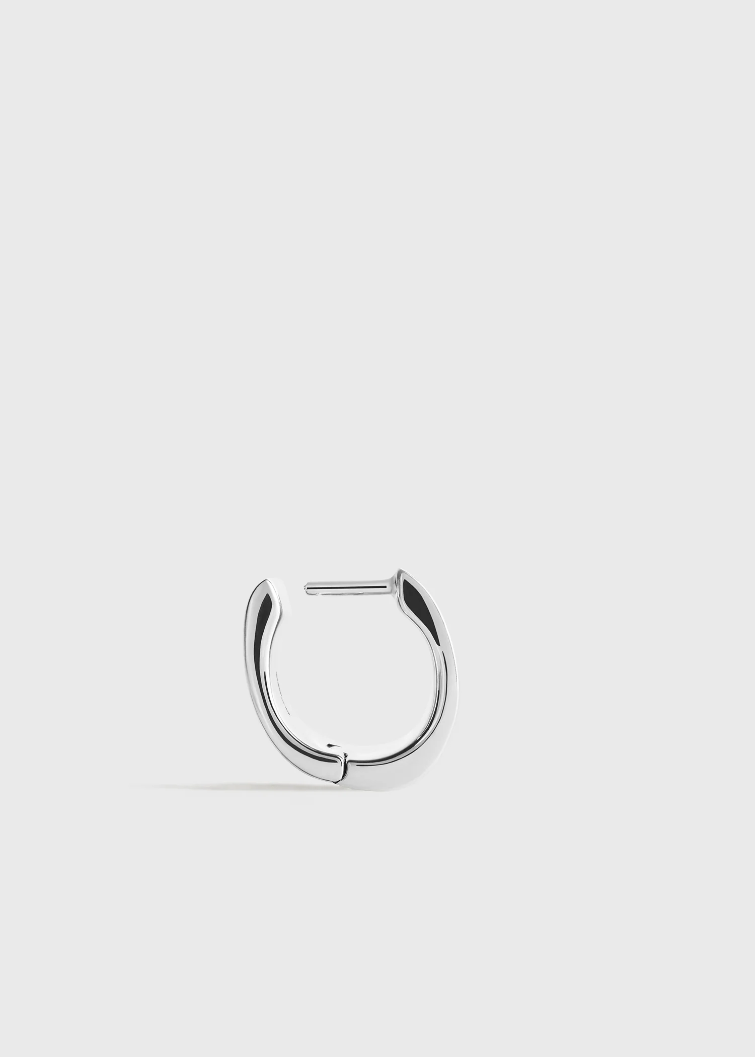Petite signature hoops silver - Image 6