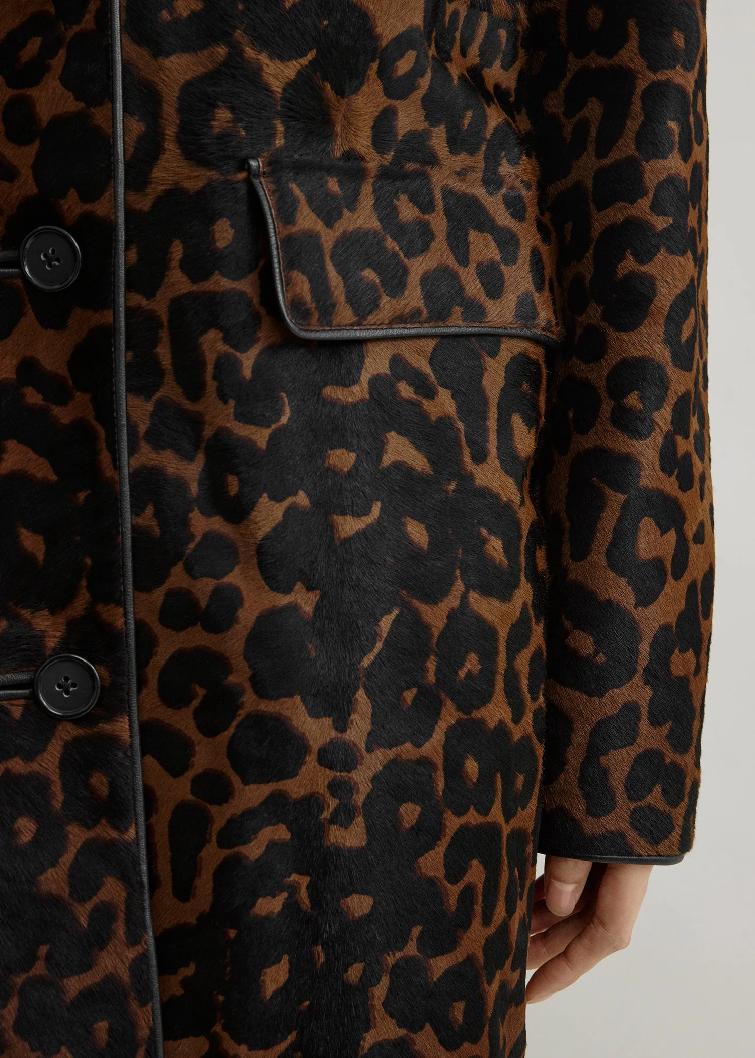 Pony hair coat leopard - Image 6