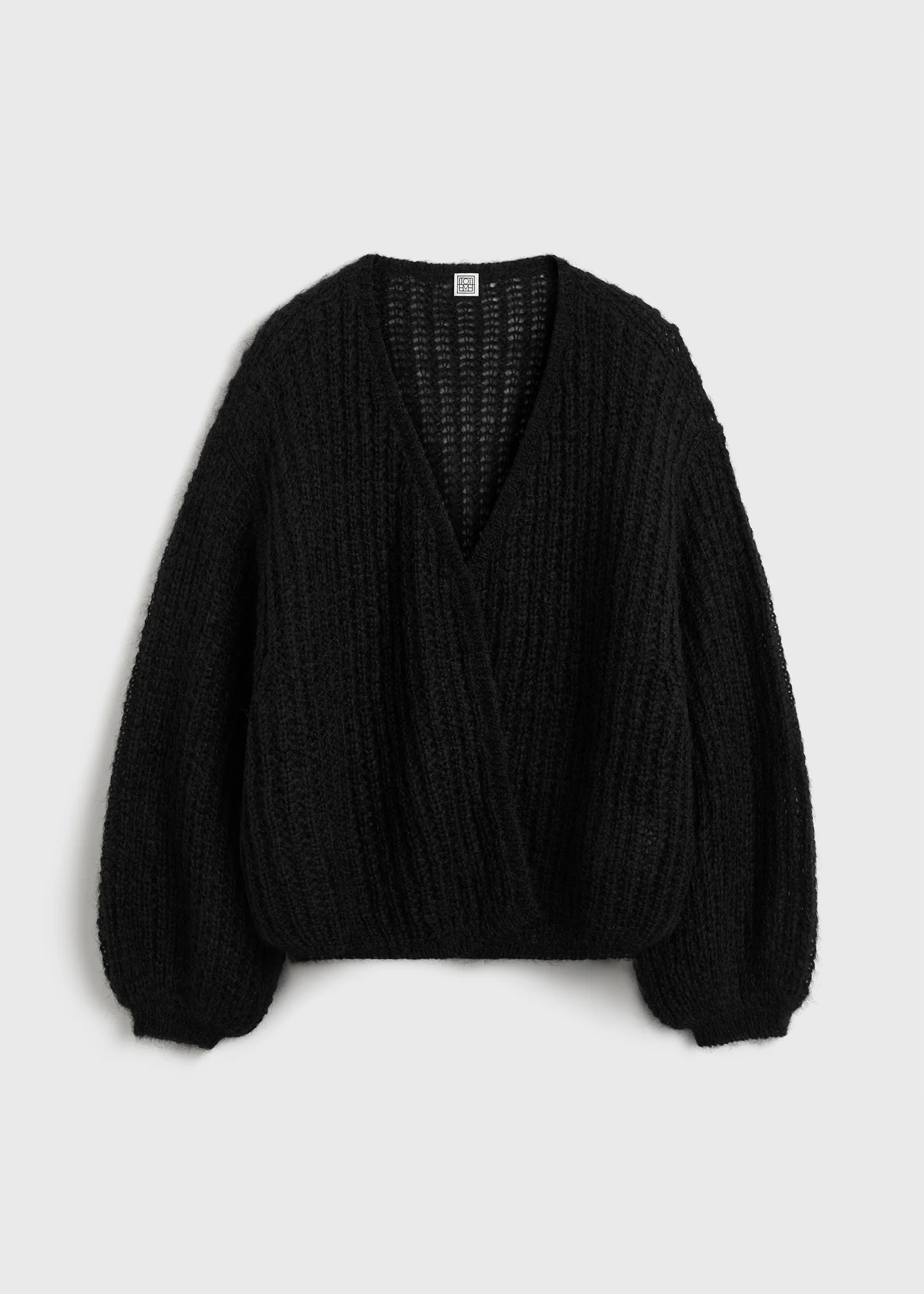 Puffed cardigan black - Image 5