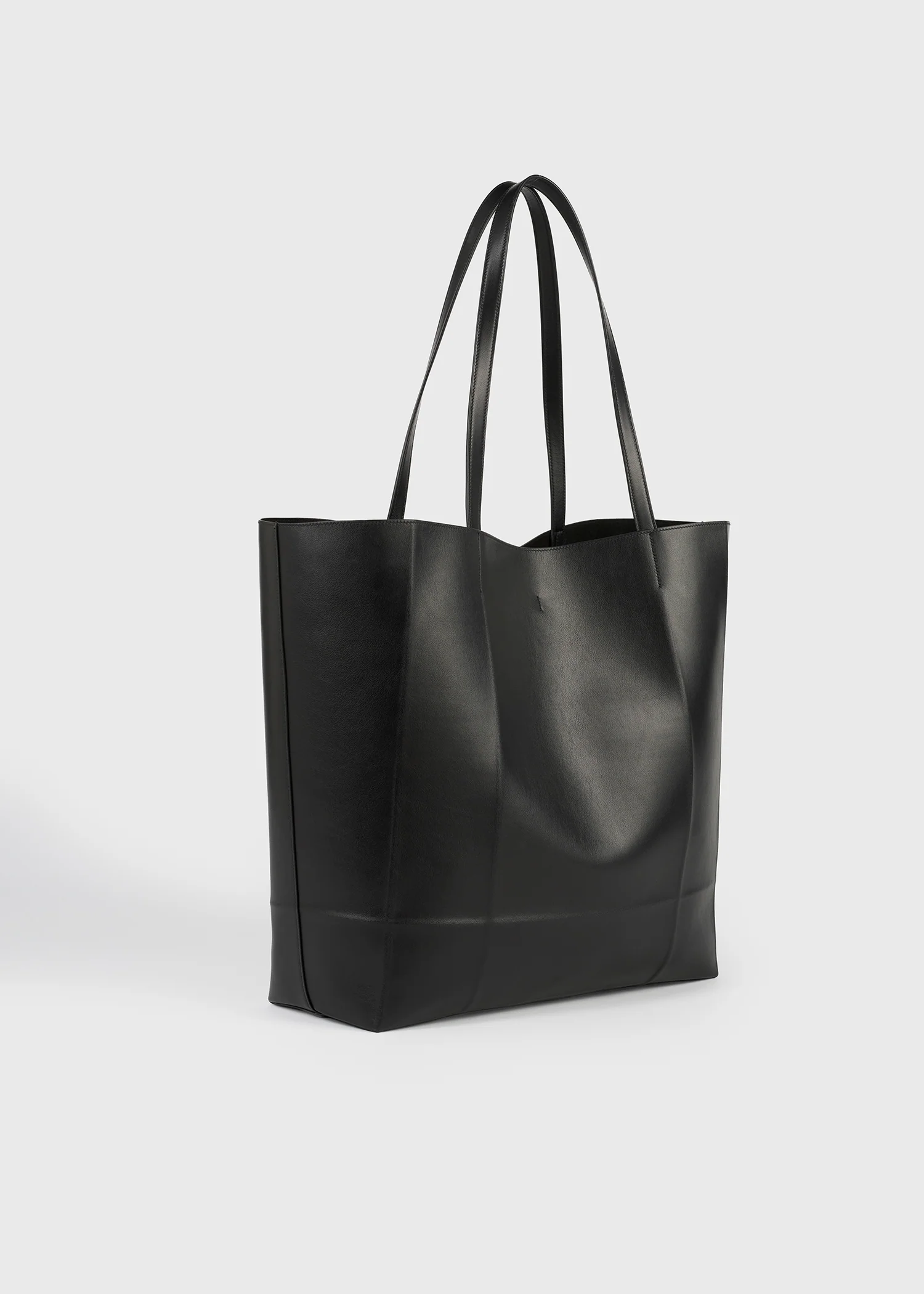Roam leather tote black - Image 4