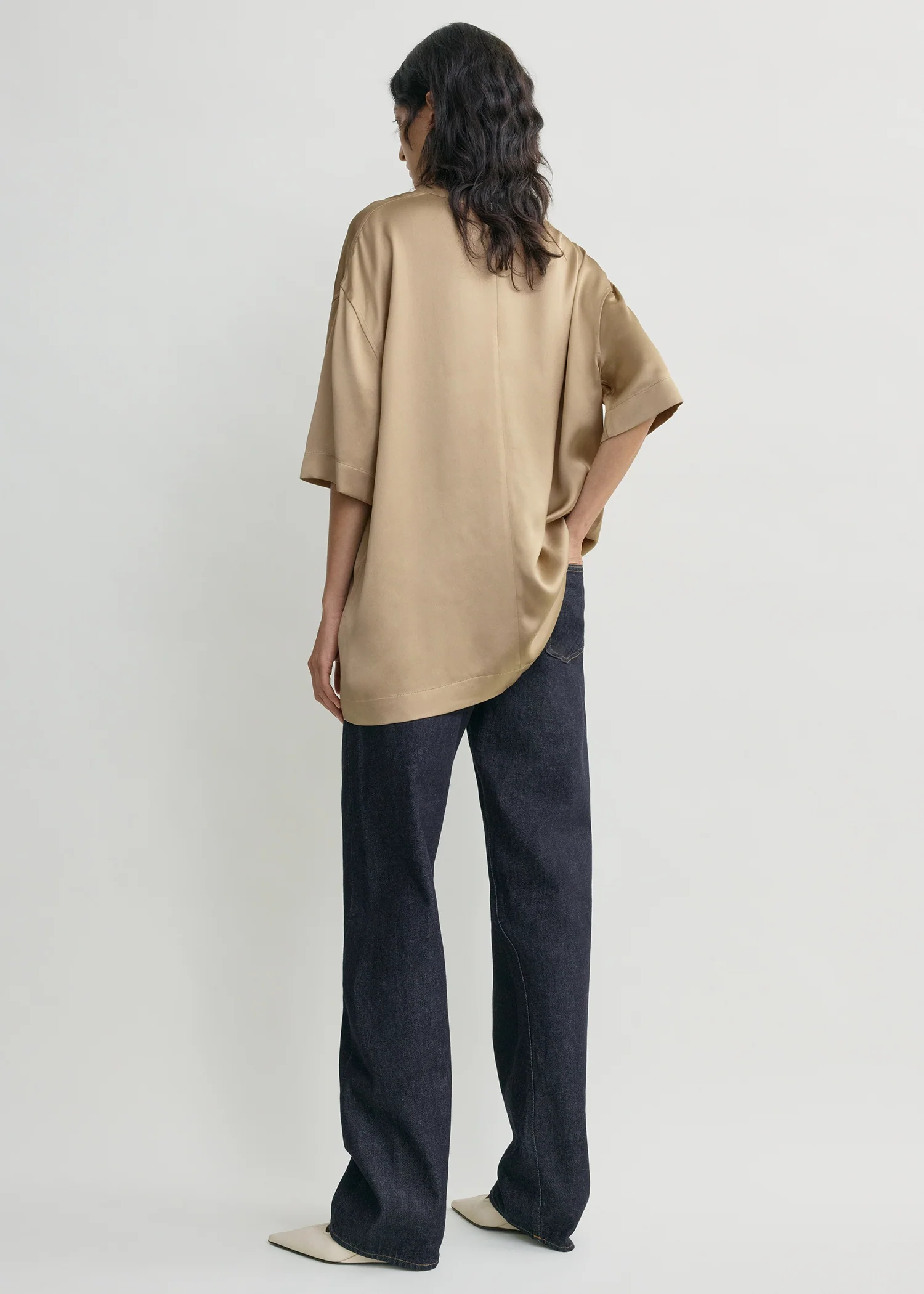 Satin tee latte - Image 3