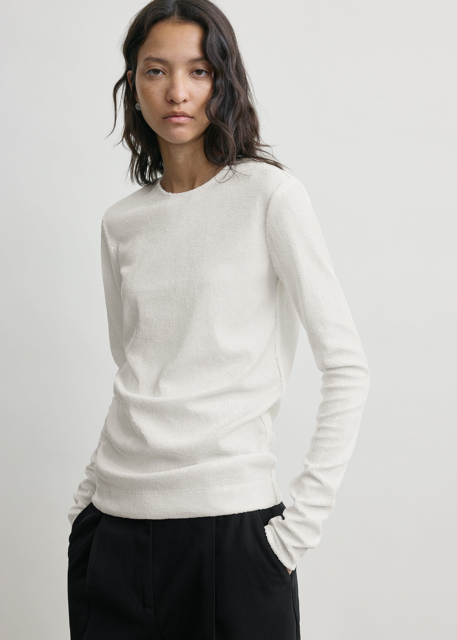 Sequin top white - Image 4