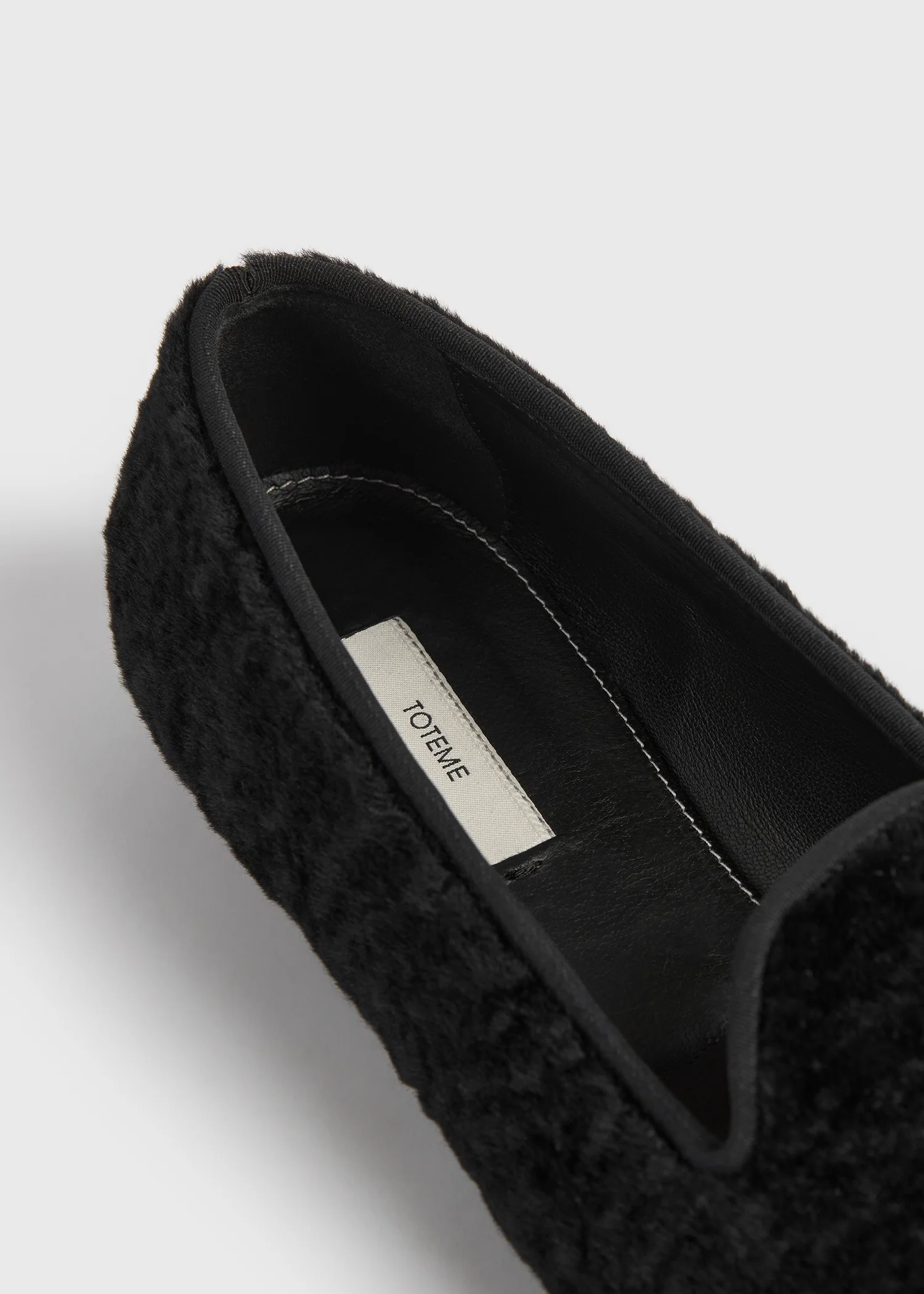Shearling loafers black - Image 5