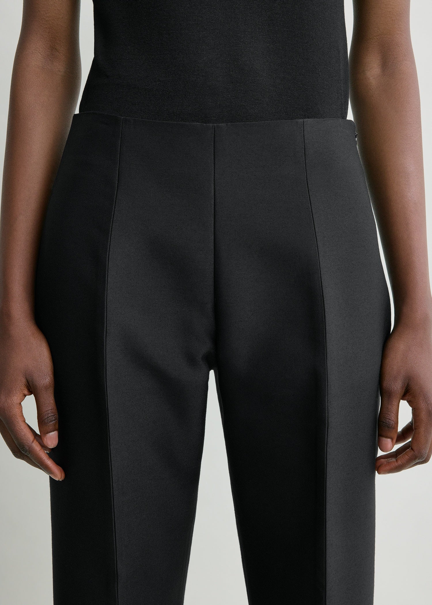 Slim evening trousers black - Image 4