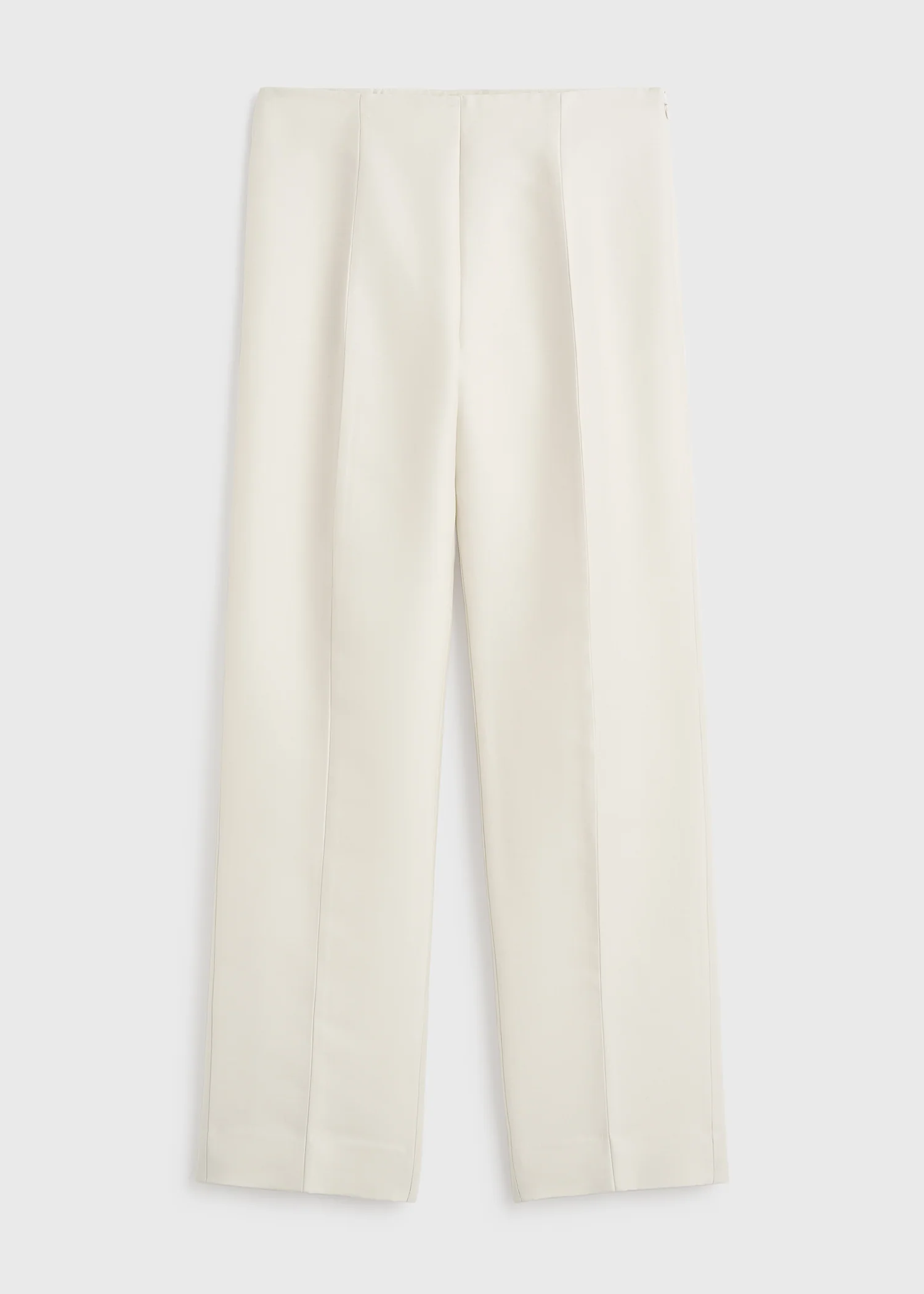 Slim evening trousers ecru - Image 5