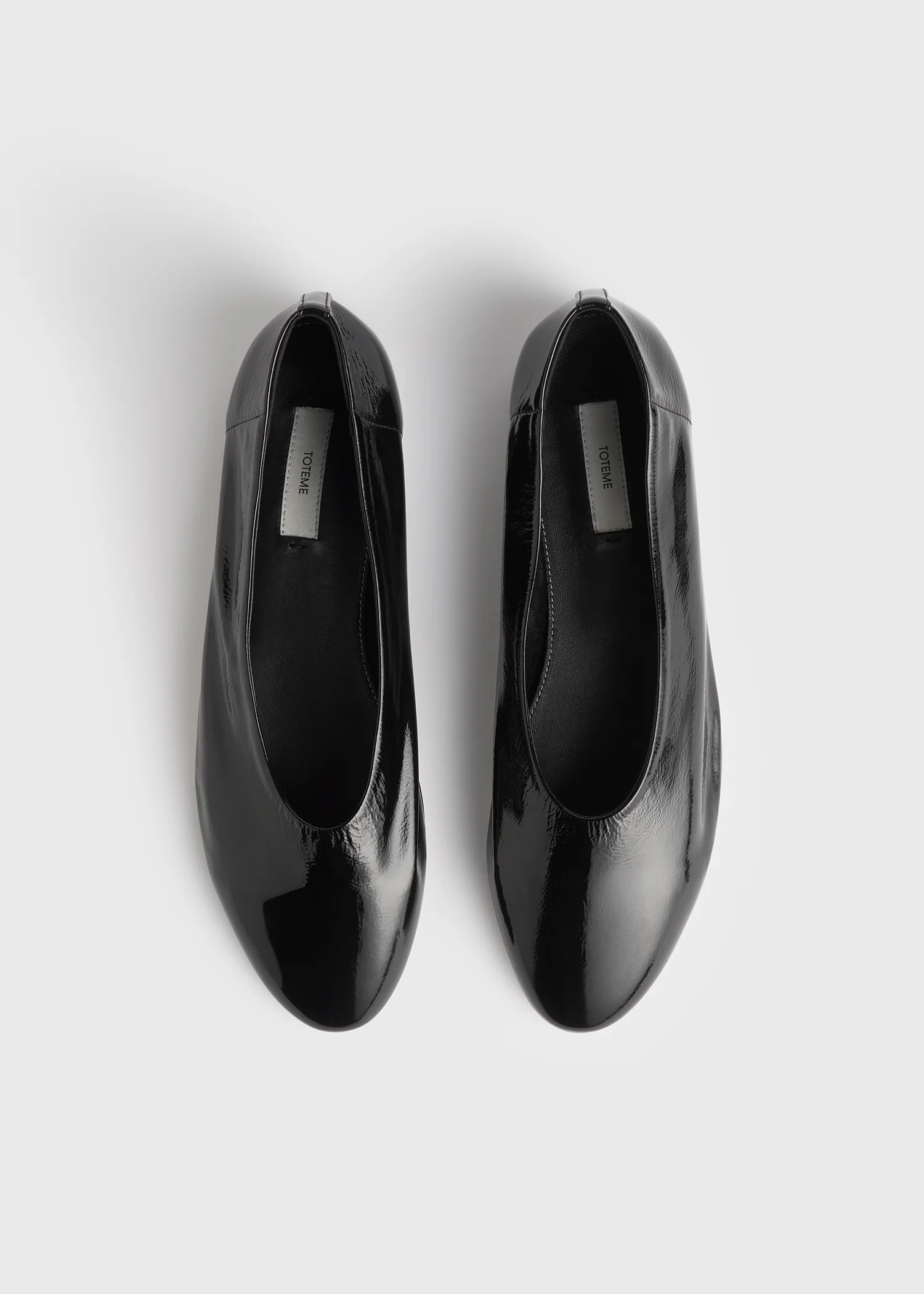 Slip naplack ballerinas black - Image 4