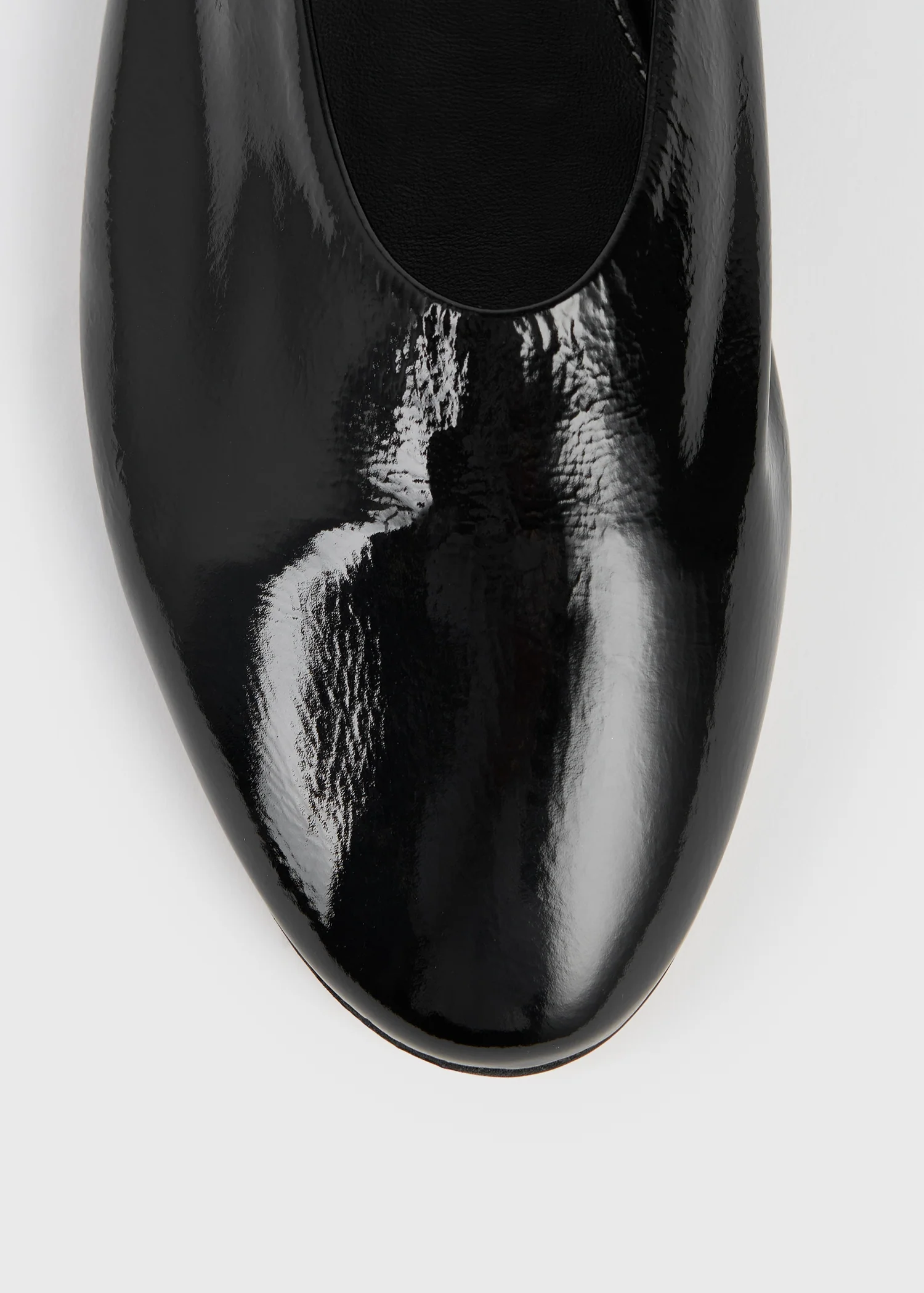 Slip naplack ballerinas black - Image 6