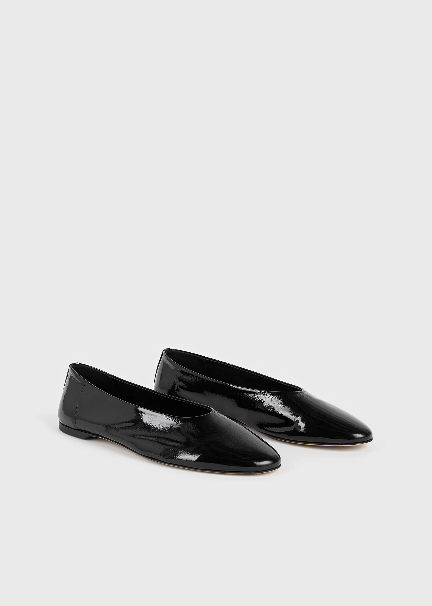 Slip naplack ballerinas black - Image 7
