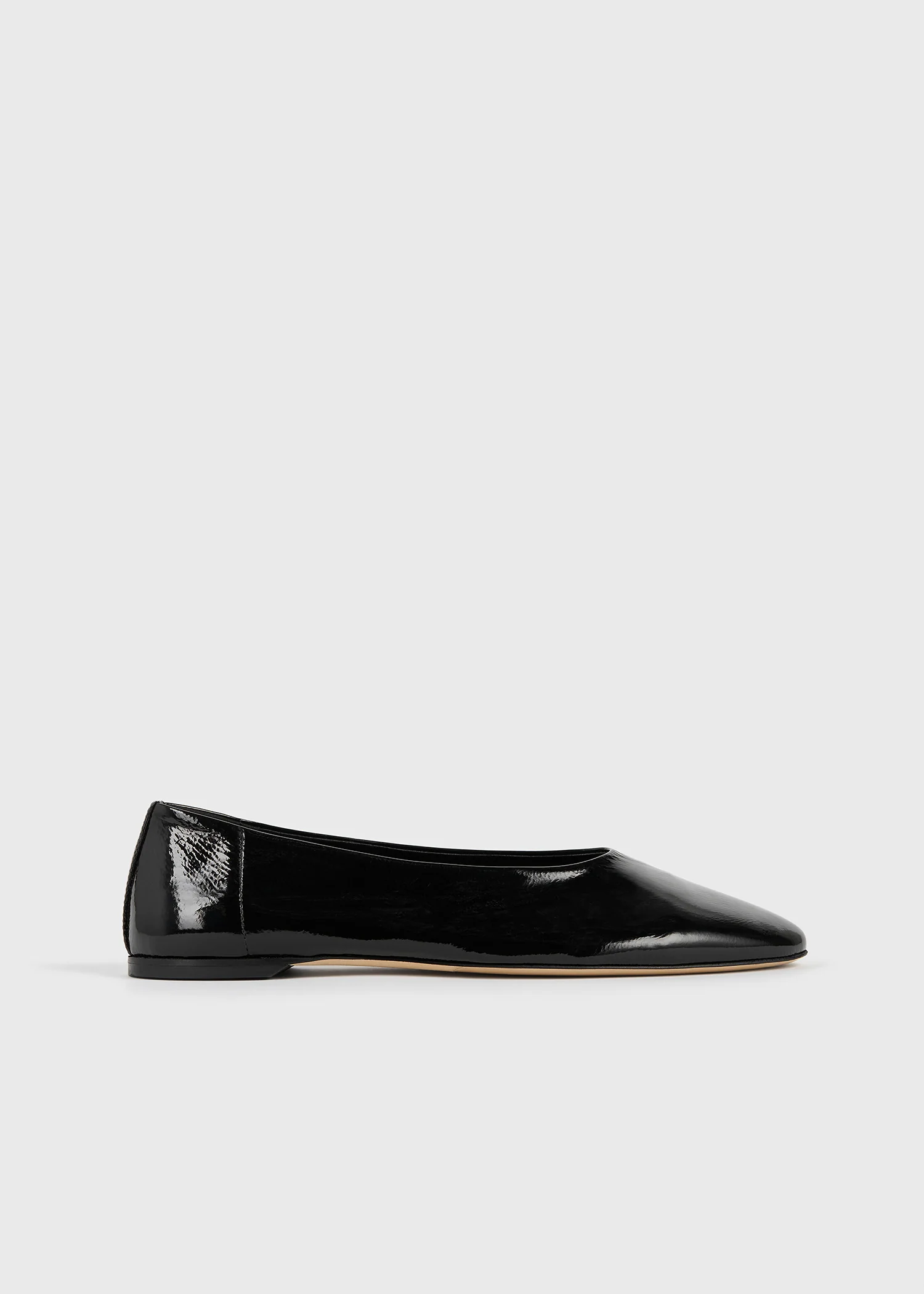 Slip naplack ballerinas black - Image 8