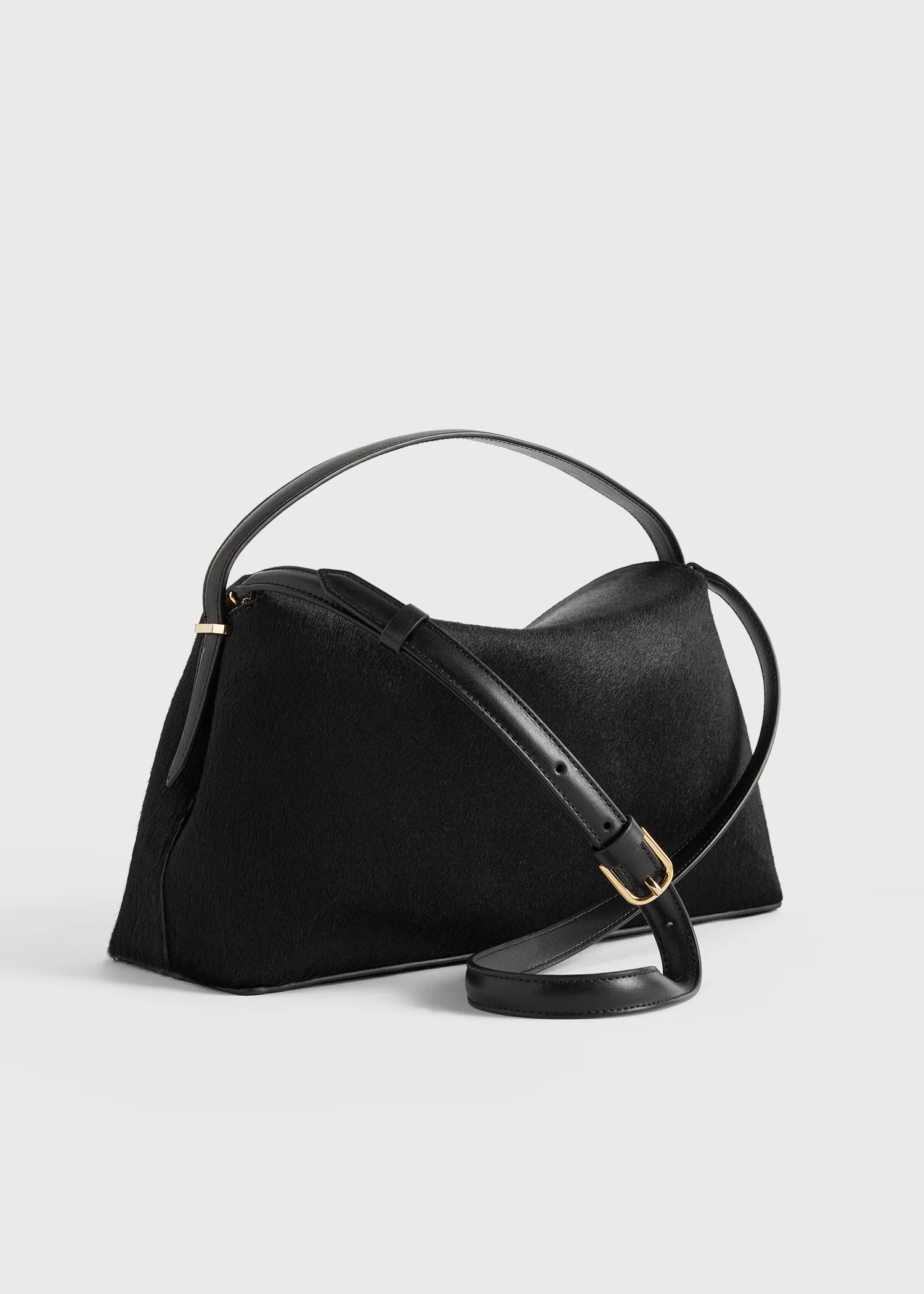 T-lock pony hair top handle black - Image 4