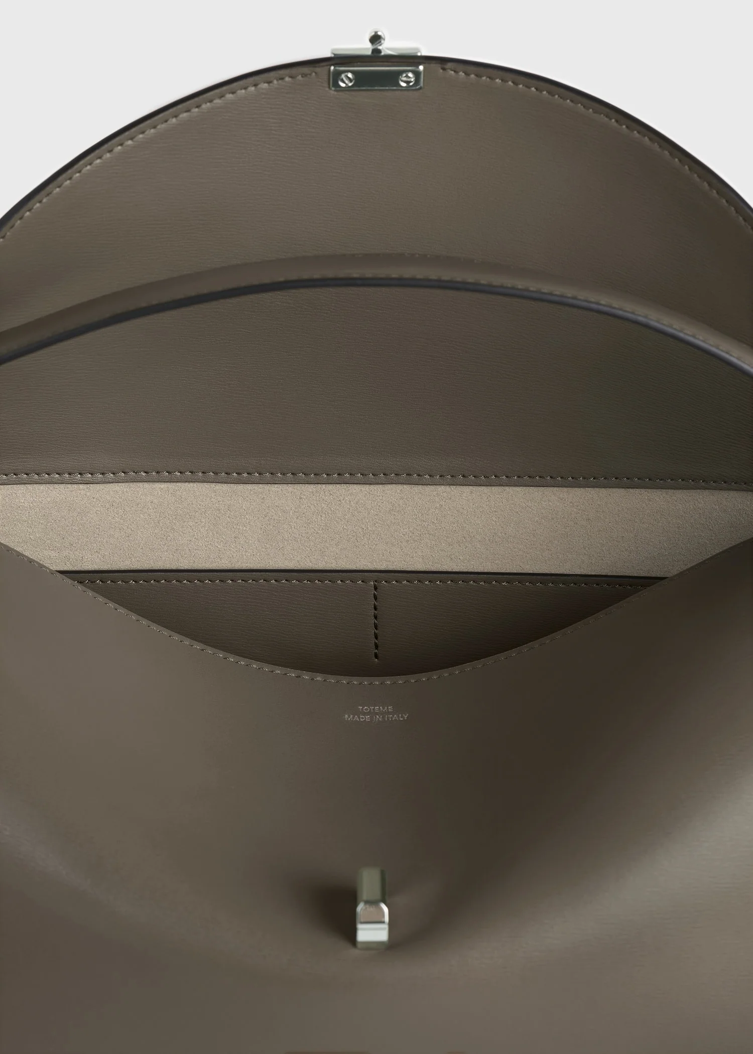 T-lock leather top handle ash - Image 8