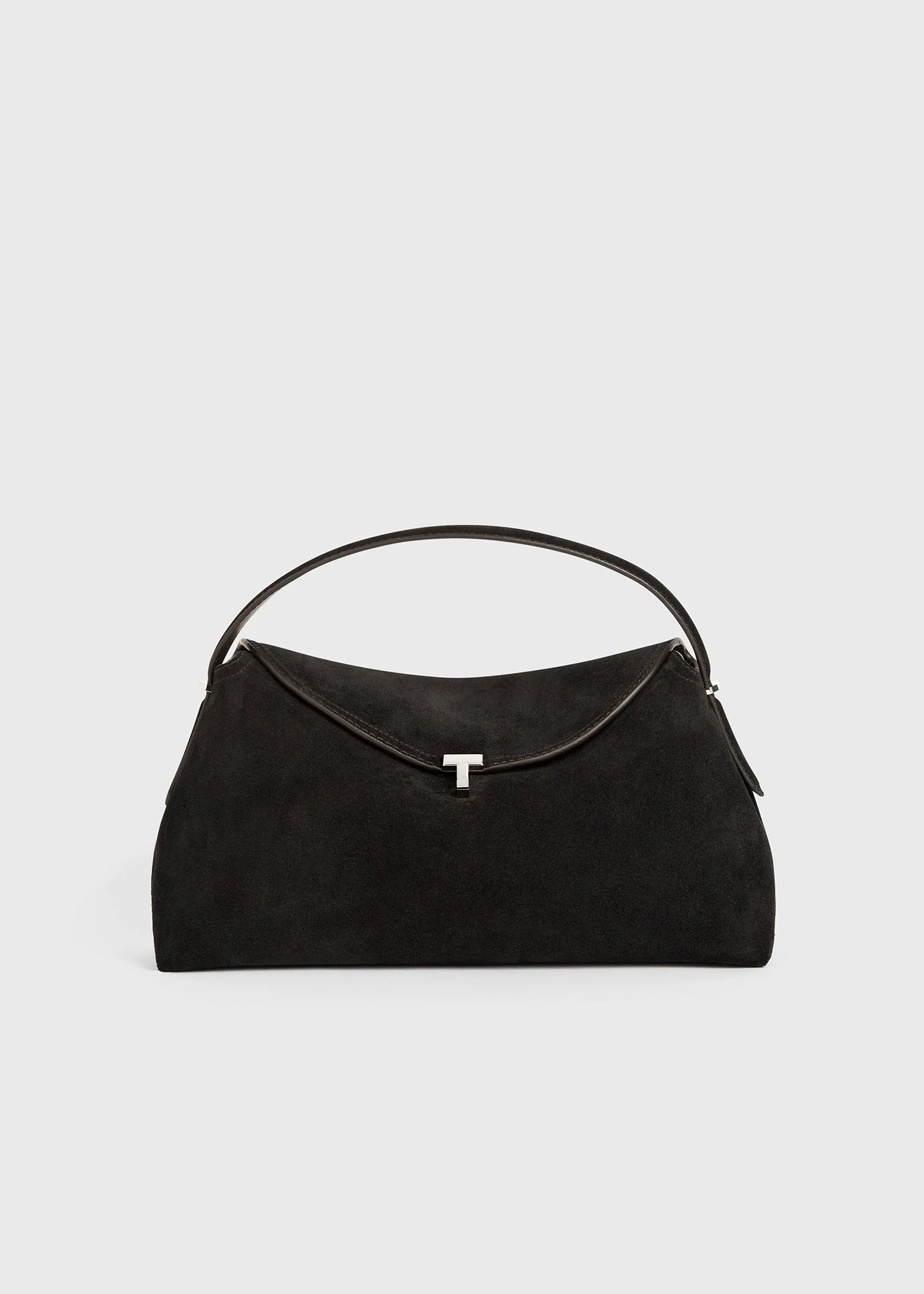 T-lock suede top handle espresso - Image 9