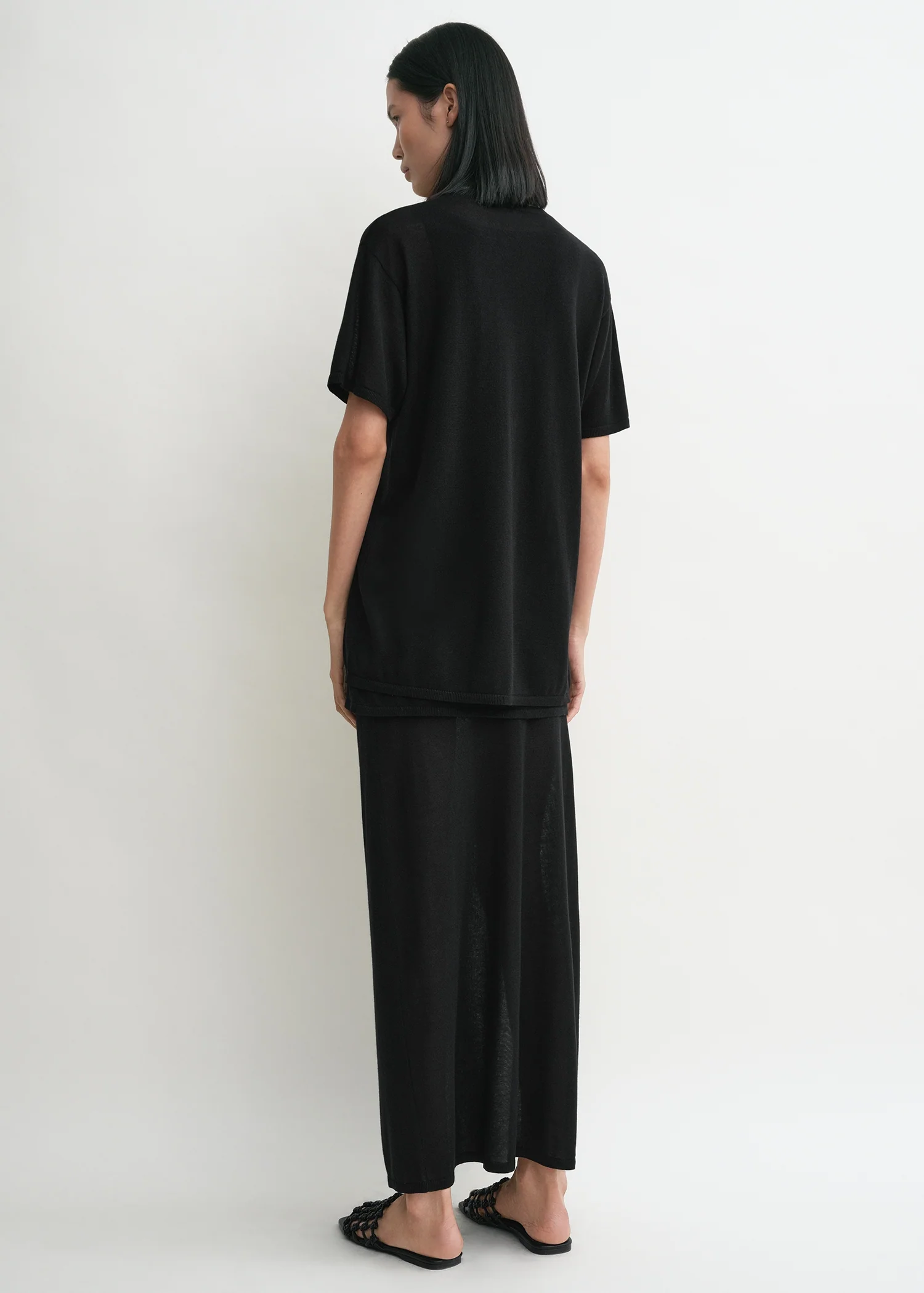 Tee knit black - Image 3