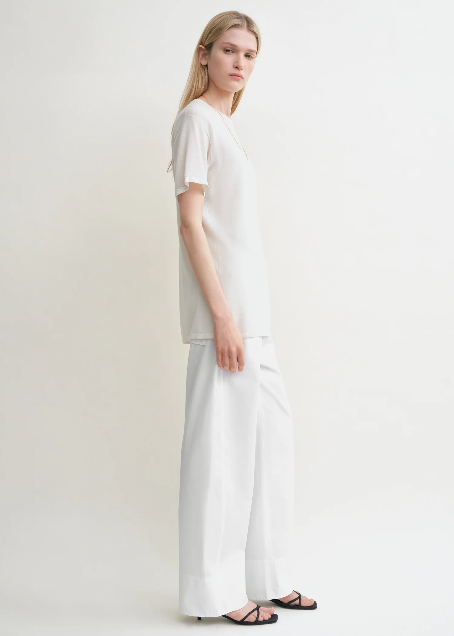 Tee knit white - Image 3