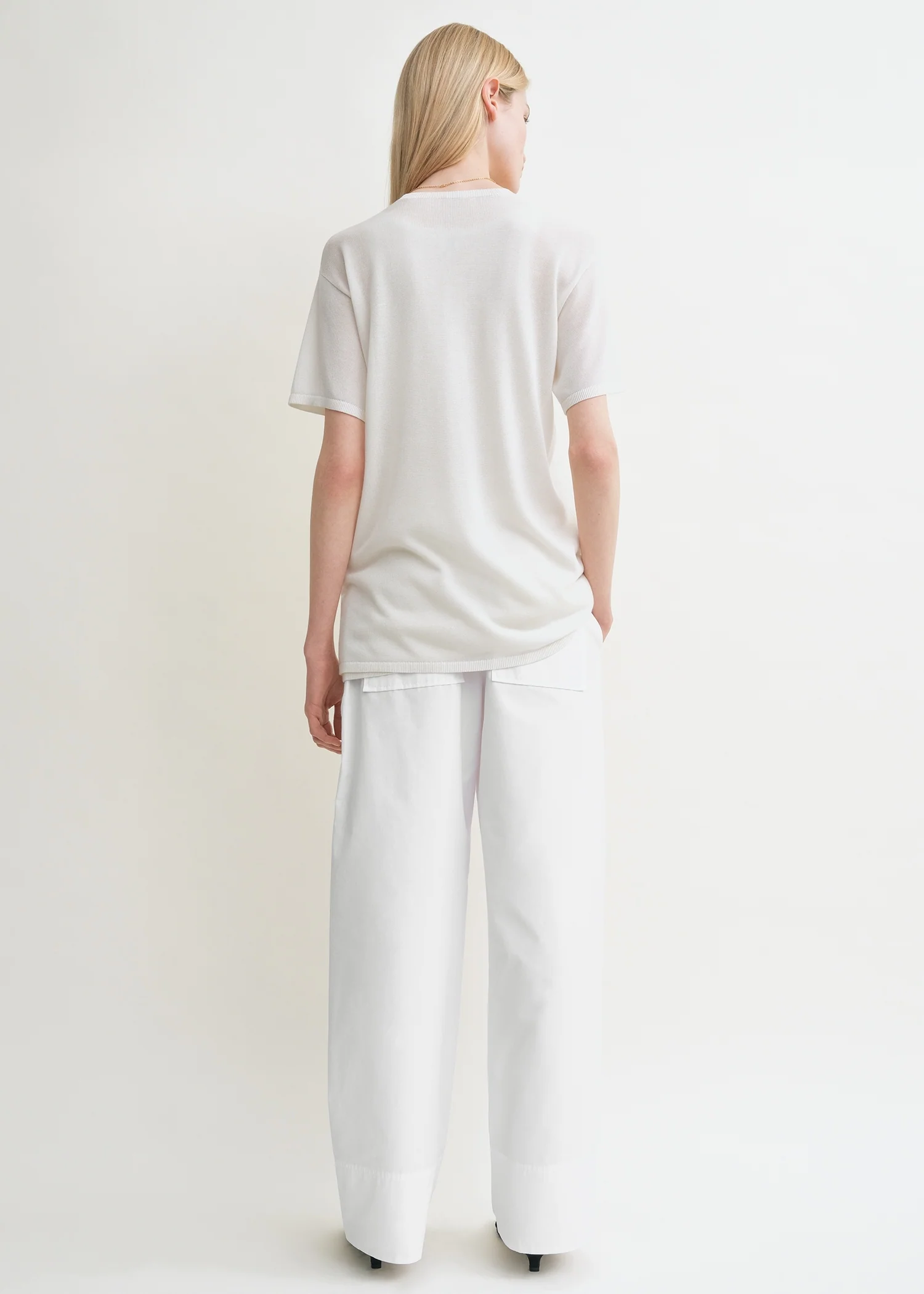 Tee knit white - Image 4