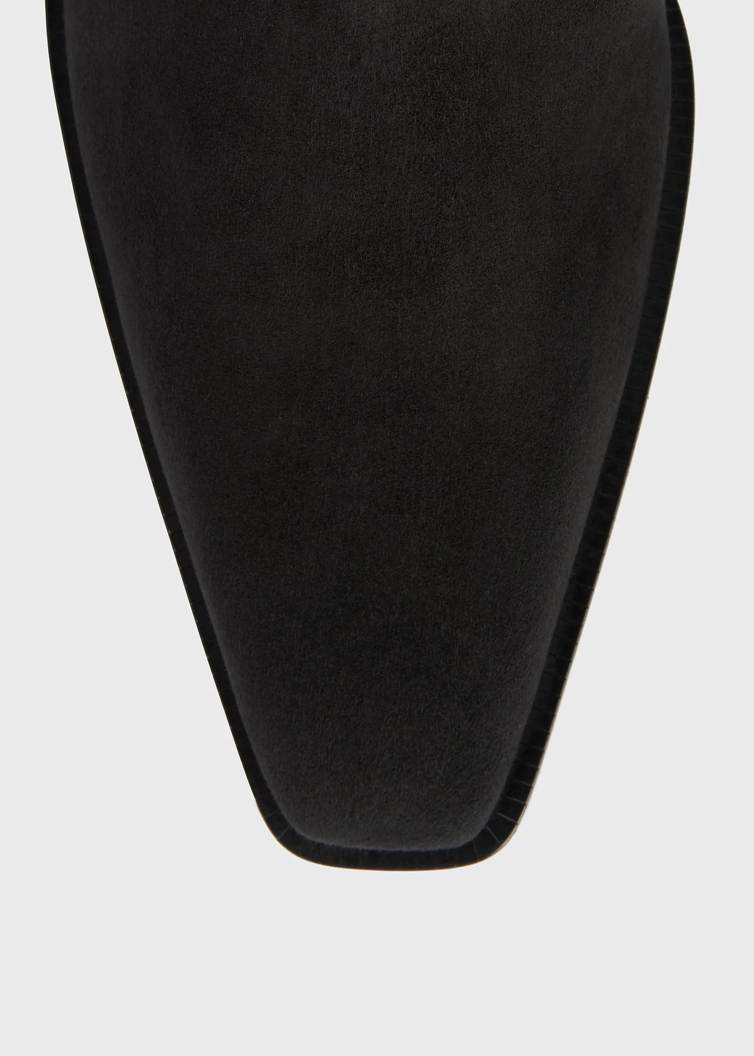 Suede city boots black - Image 6