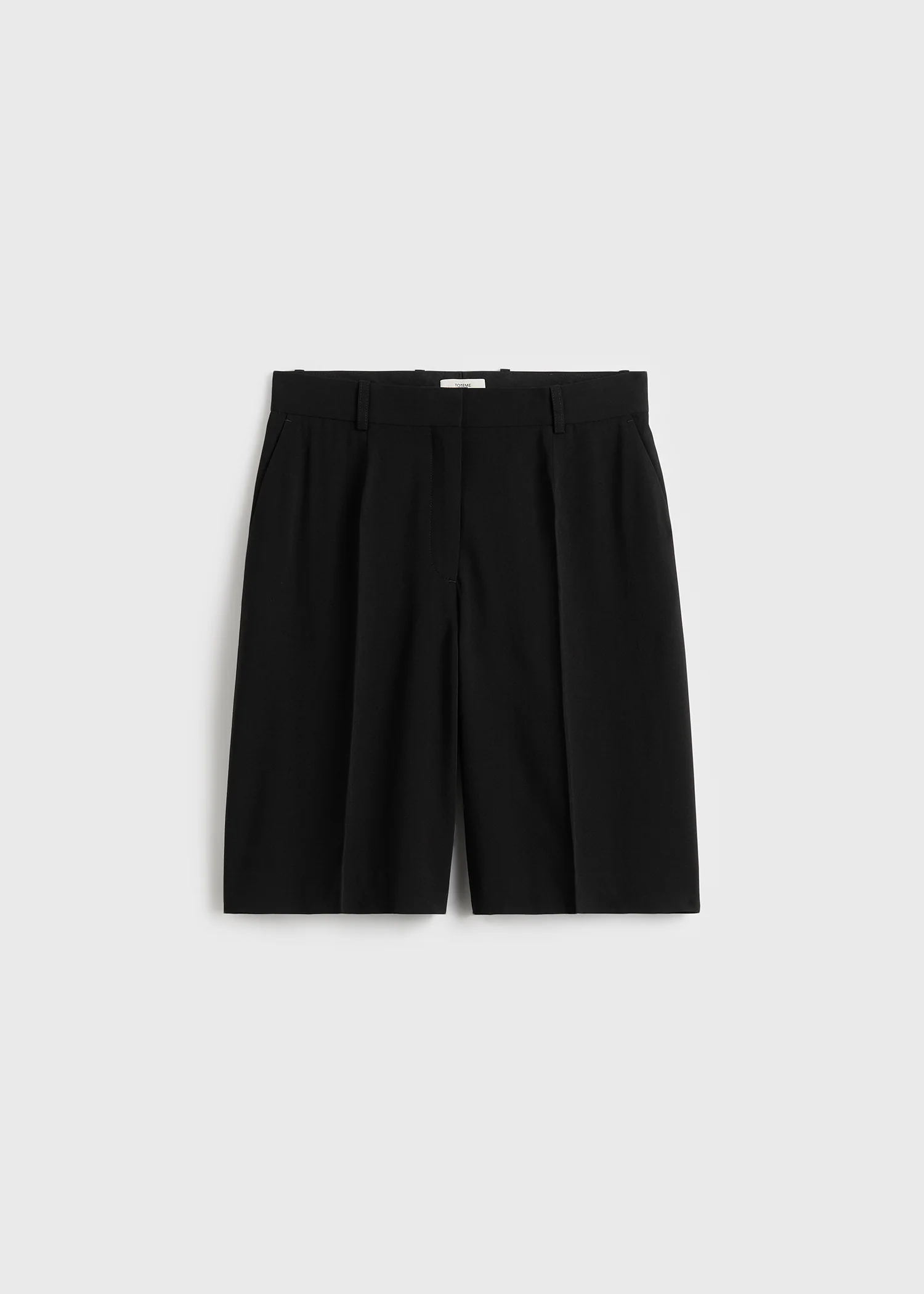 Wide fluid shorts black - Image 5