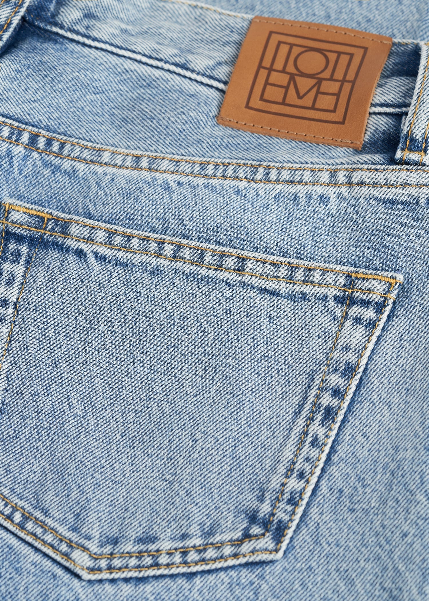 Wide leg denim cool blue - Image 5